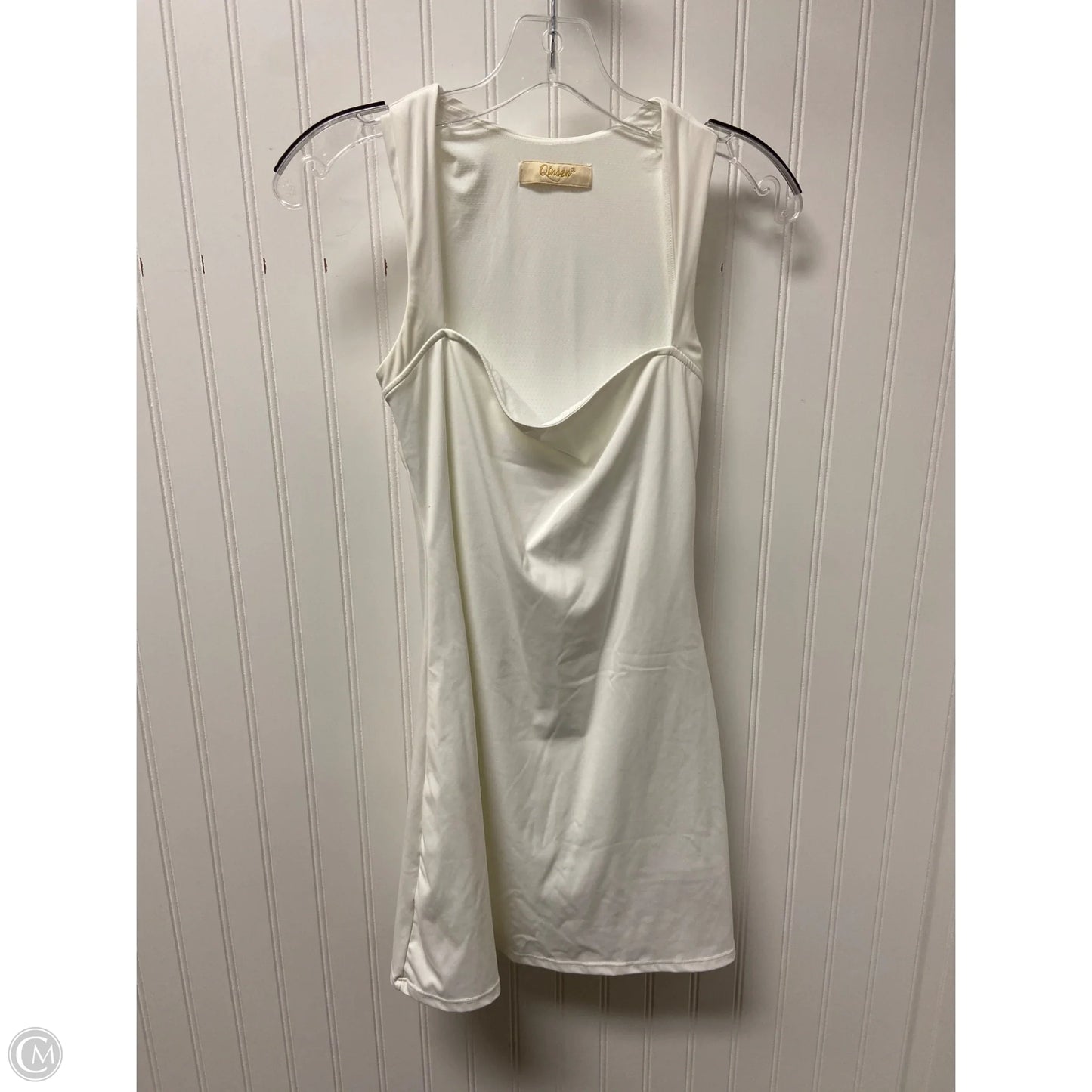 Athletic Dress By Clothes Mentor In White, Size: S
