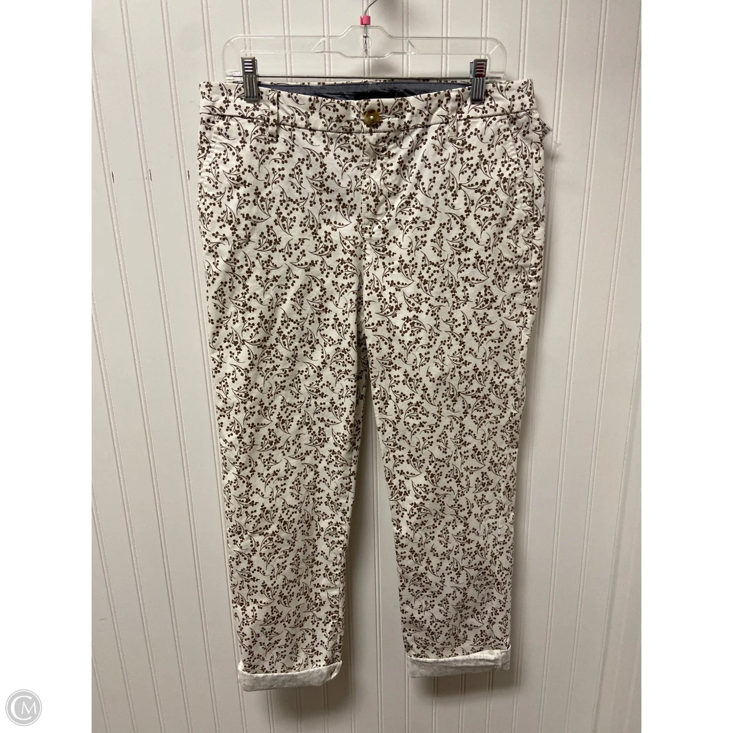 Pants Chinos & Khakis By Tommy Hilfiger In Brown & White, Size: 10