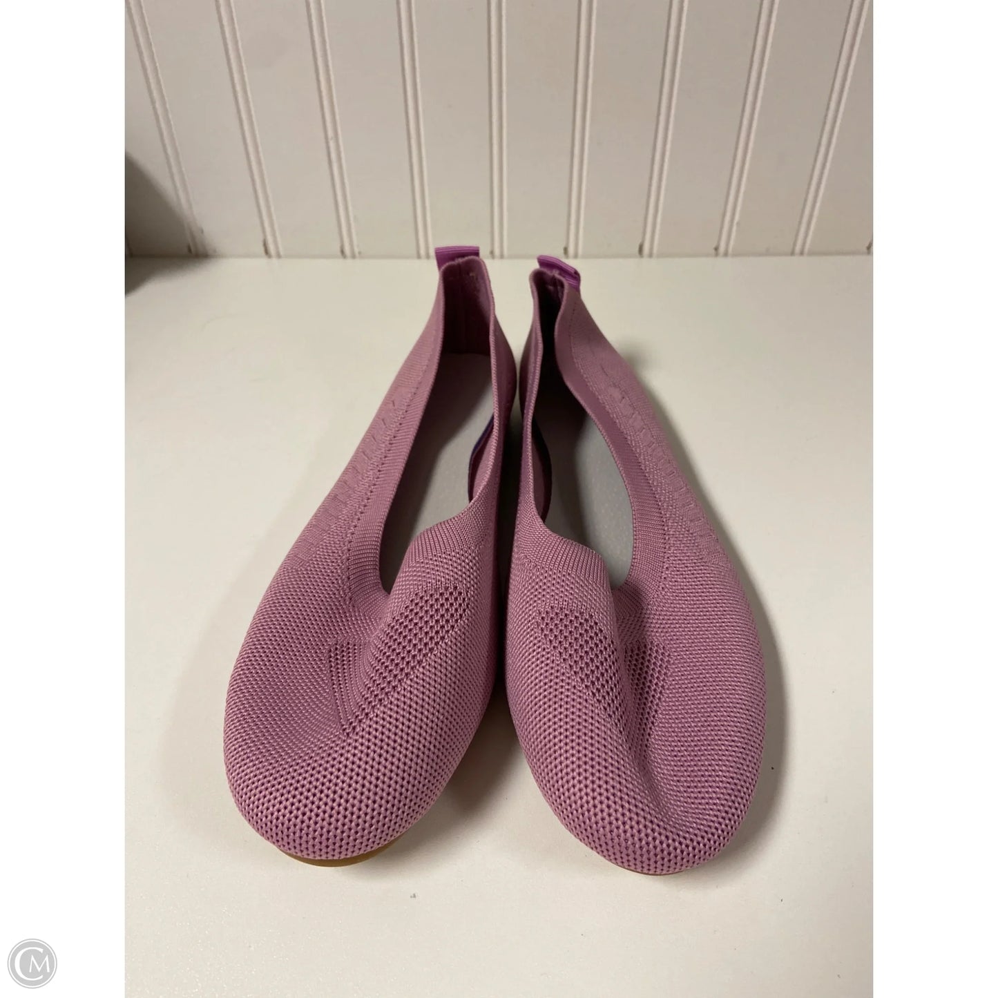 Shoes Flats By Clothes Mentor In Purple, Size: 8.5