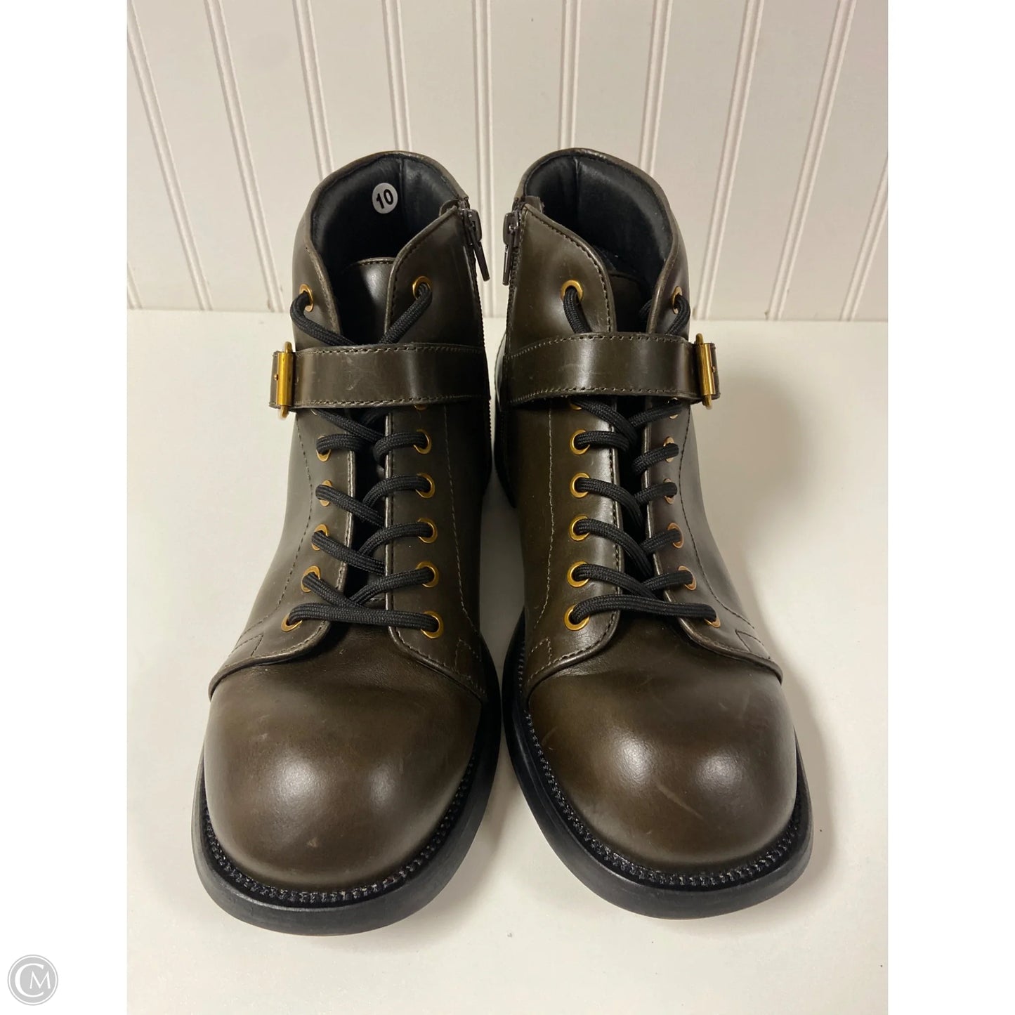 Boots Combat By Jeffrey Campbell In Brown, Size: 10