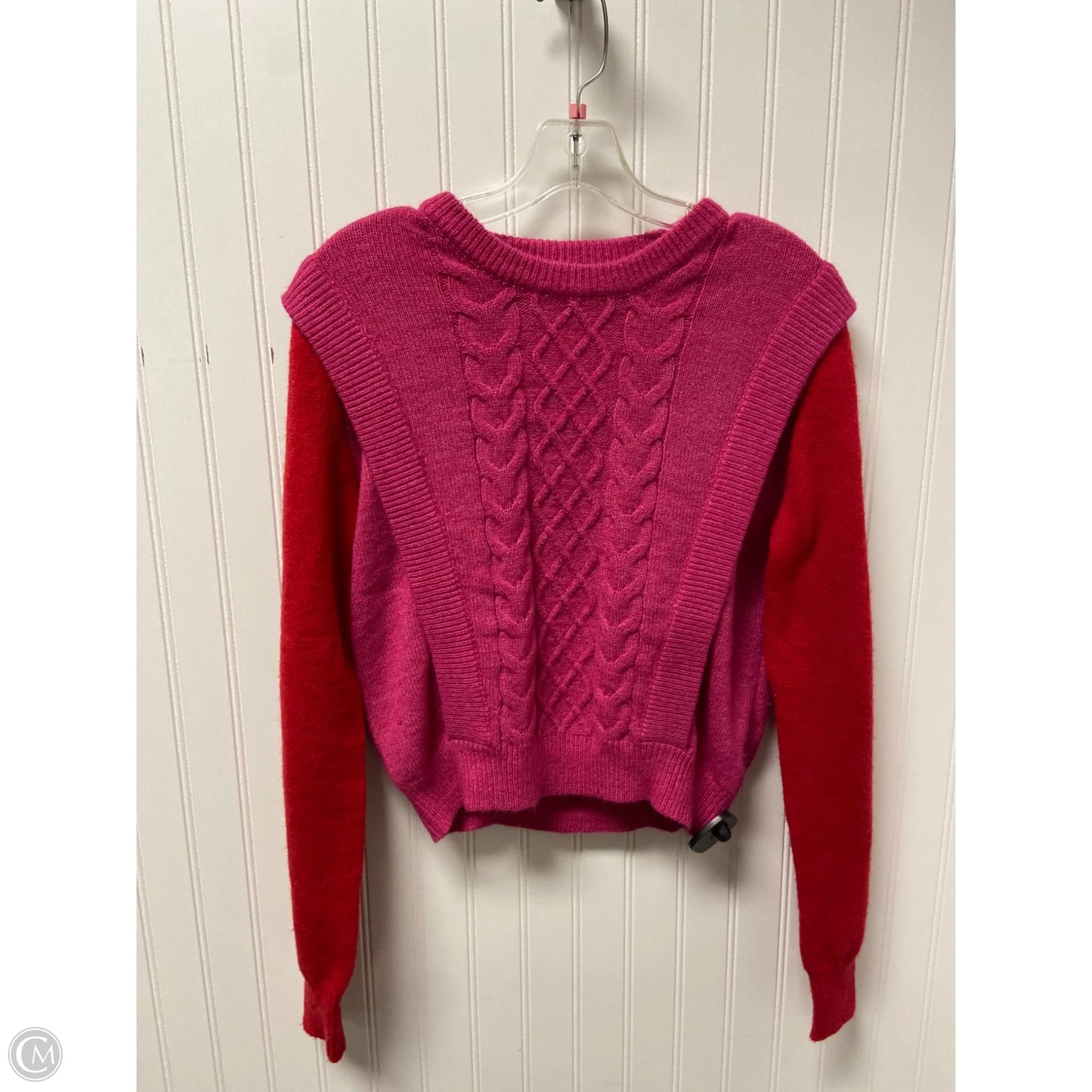 Sweater By Strut & Bolt In Pink & Red, Size: S