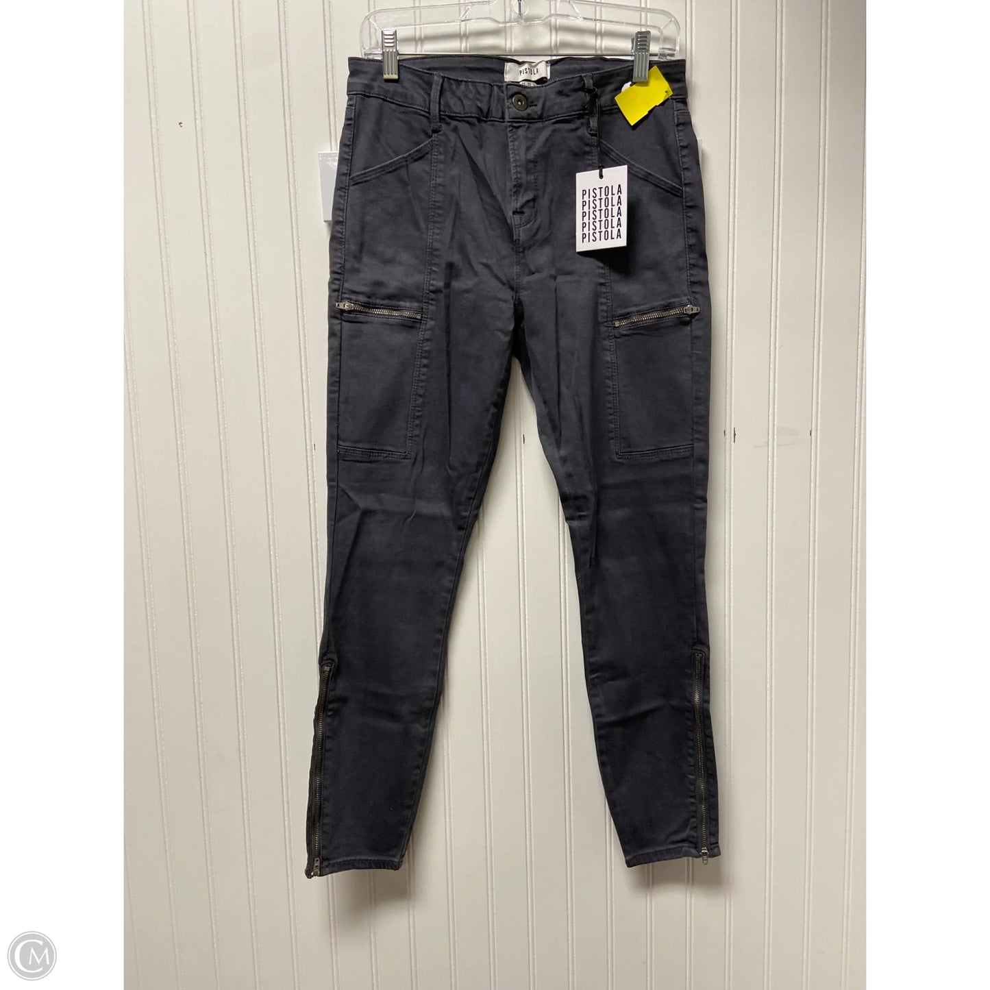 Pants Cargo & Utility By Pistola In Grey Denim, Size: 12