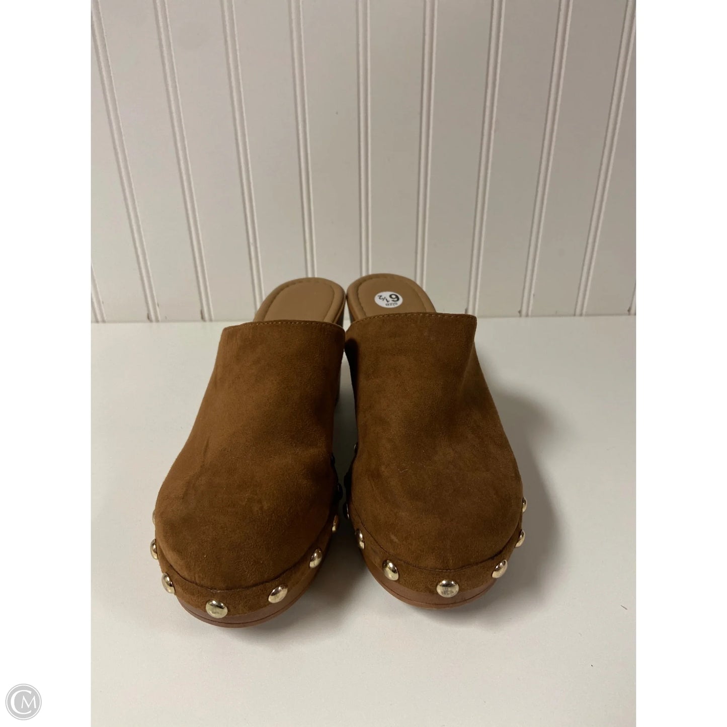Shoes Heels Block By Wonderly In Tan, Size: 6.5