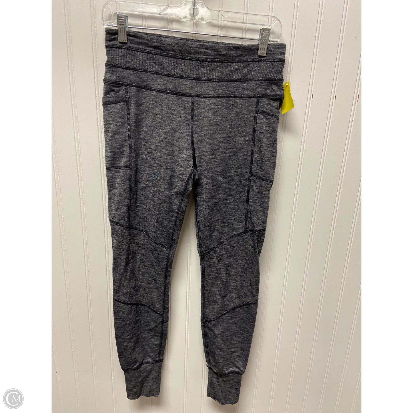 Athletic Leggings By Athleta In Grey, Size: M