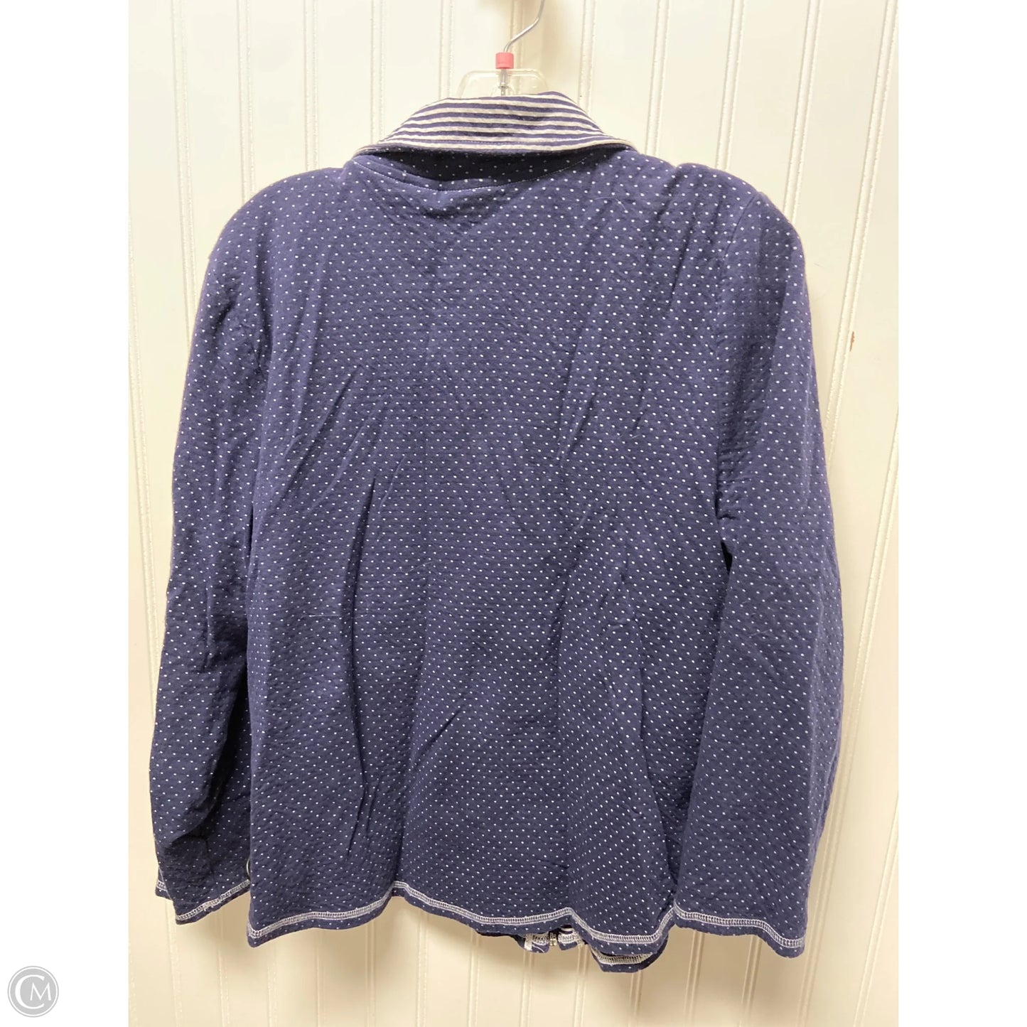 Jacket Other By Chicos In Polkadot Pattern, Size: L