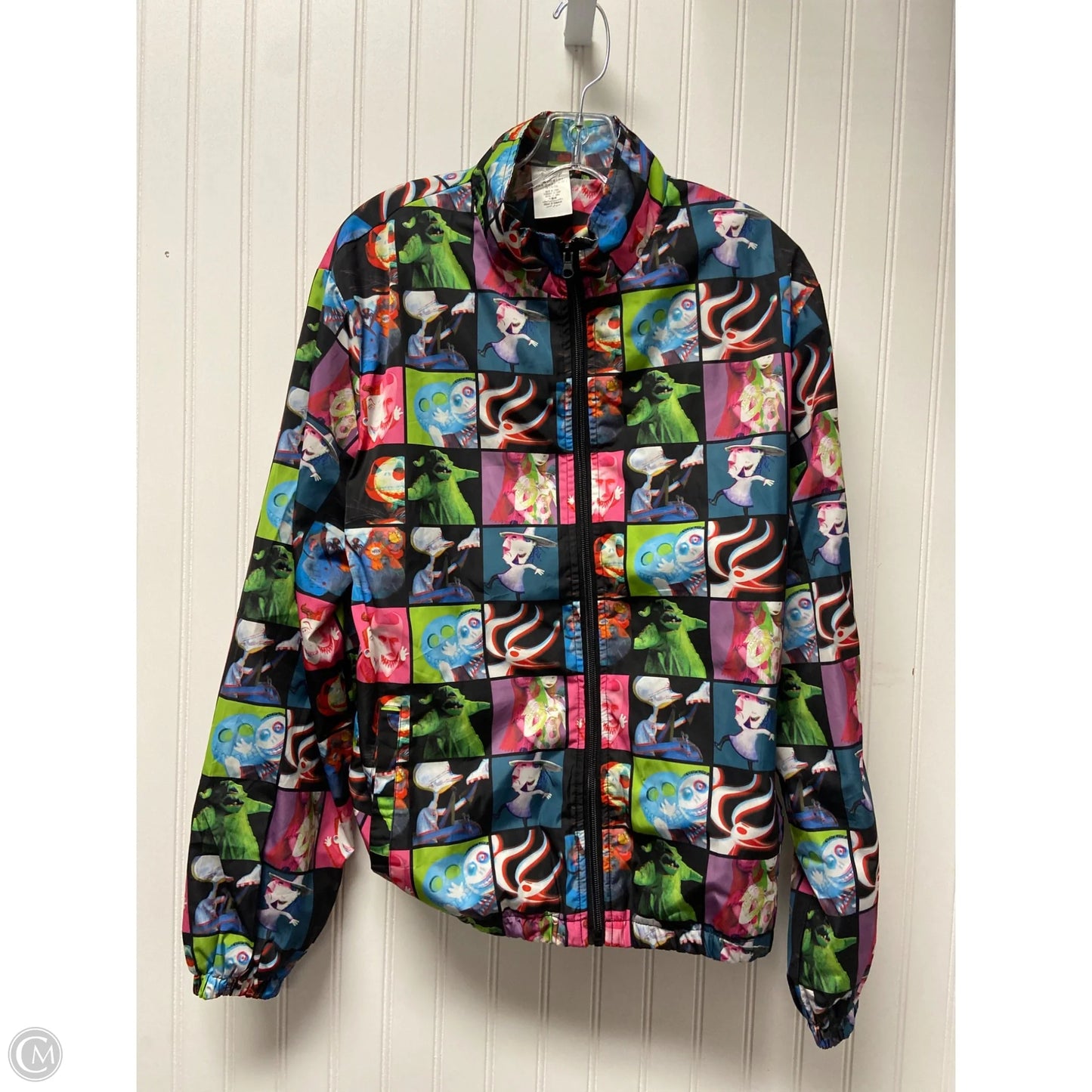 Jacket Windbreaker By Disney In Multi-colored, Size: S