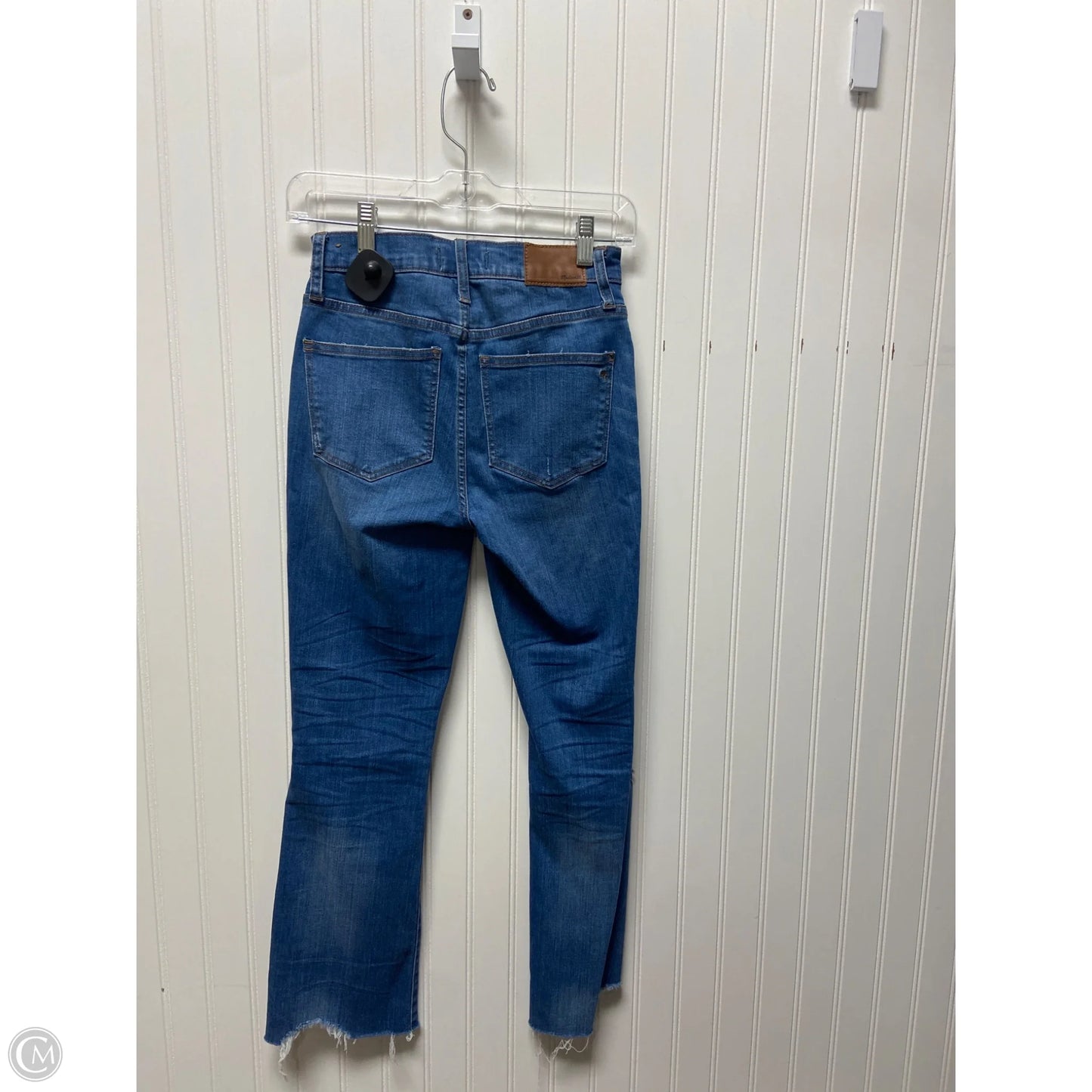 Jeans Flared By Madewell In Blue Denim, Size: 0