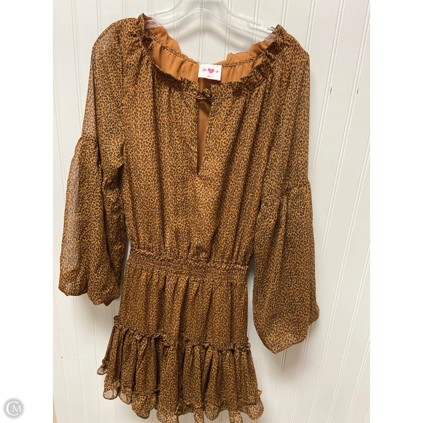 Dress Casual Short By Buddy Love In Animal Print, Size: Xs