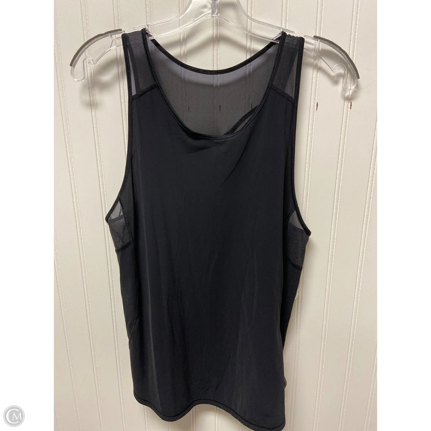 Athletic Tank Top By Lululemon In Black, Size: M