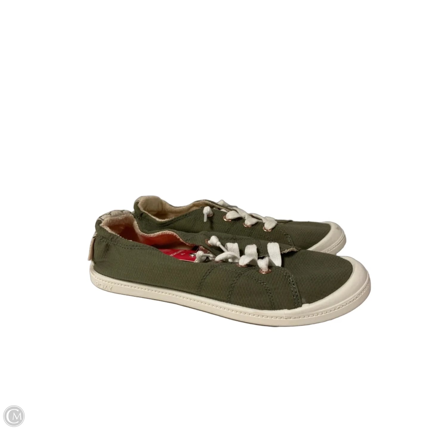 Shoes Athletic By Roxy In Green, Size: 9
