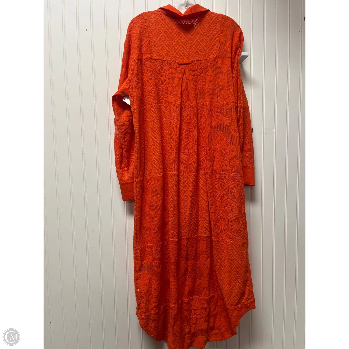 Dress Casual Maxi By Maeve In Orange, Size: M