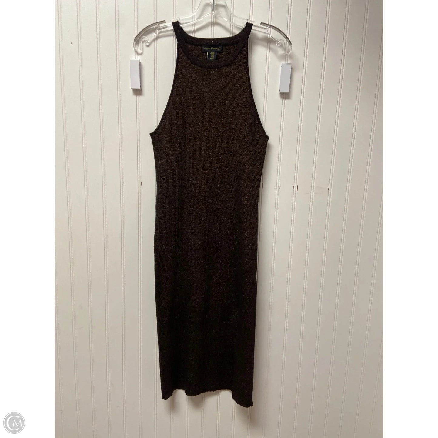 Dress Casual Midi By House Of Harlow In Black & Gold, Size: M