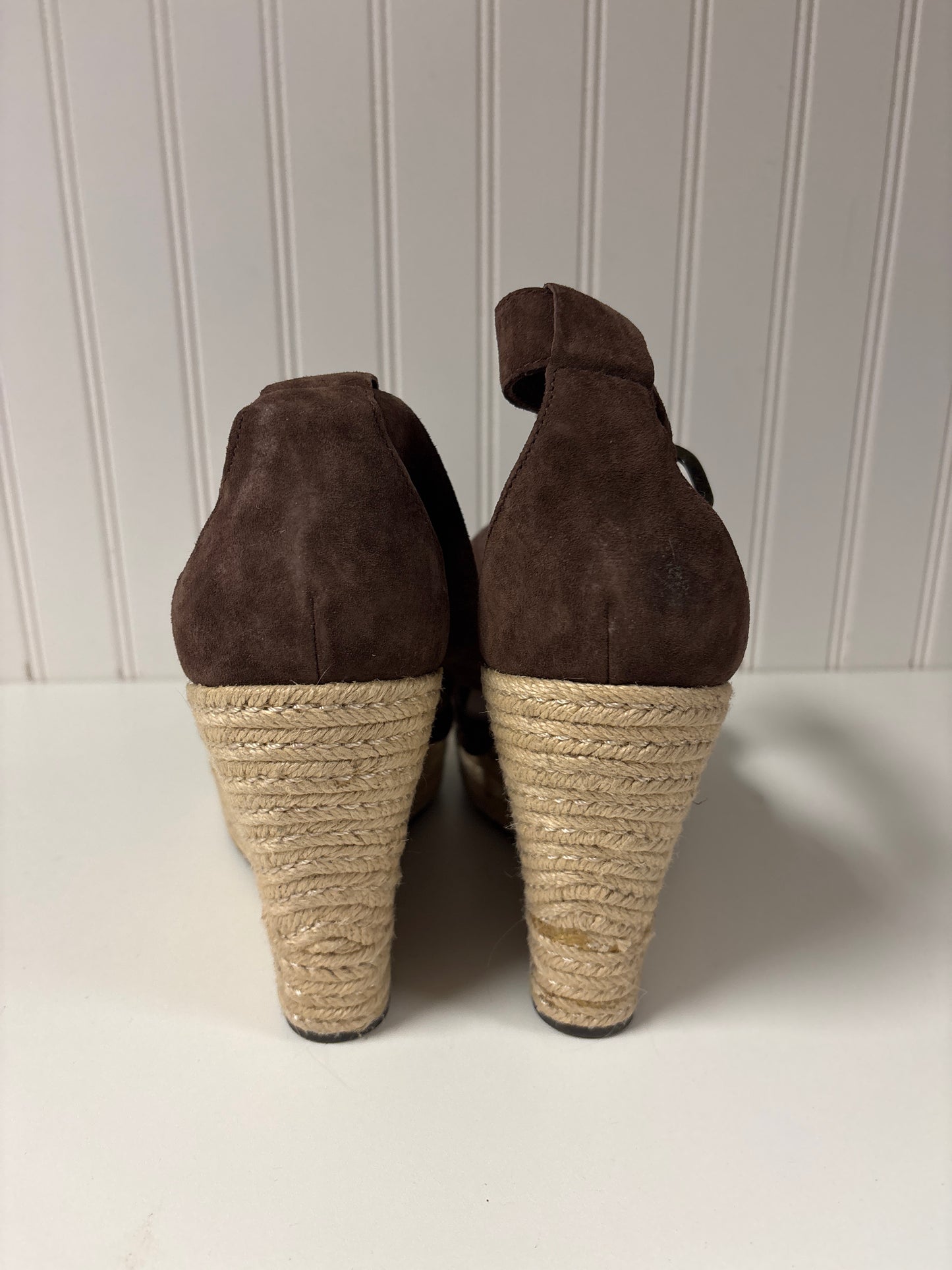 Sandals Designer By Ugg In Brown, Size: 12