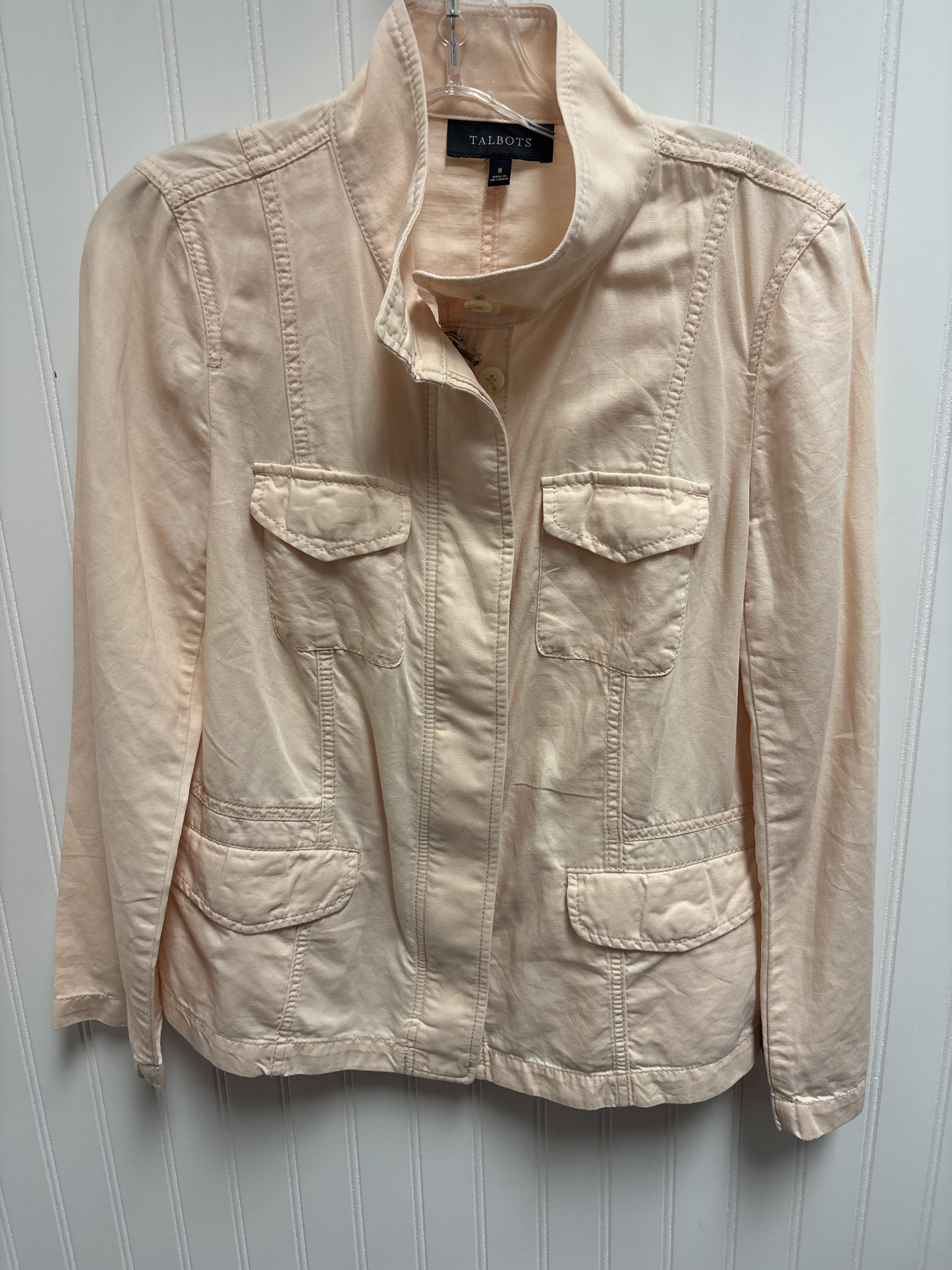 Jacket Moto By Talbots Size: M