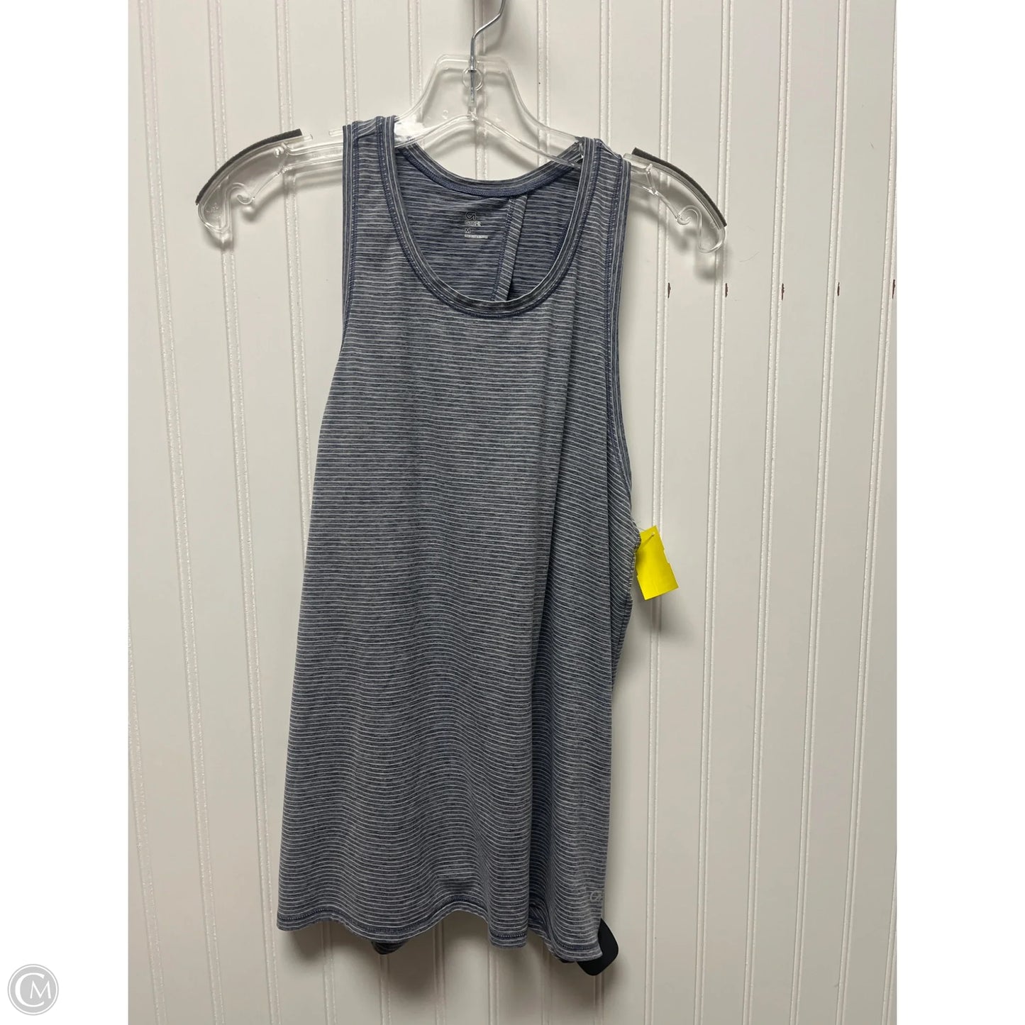 Athletic Tank Top By Gapfit In Striped Pattern, Size: M