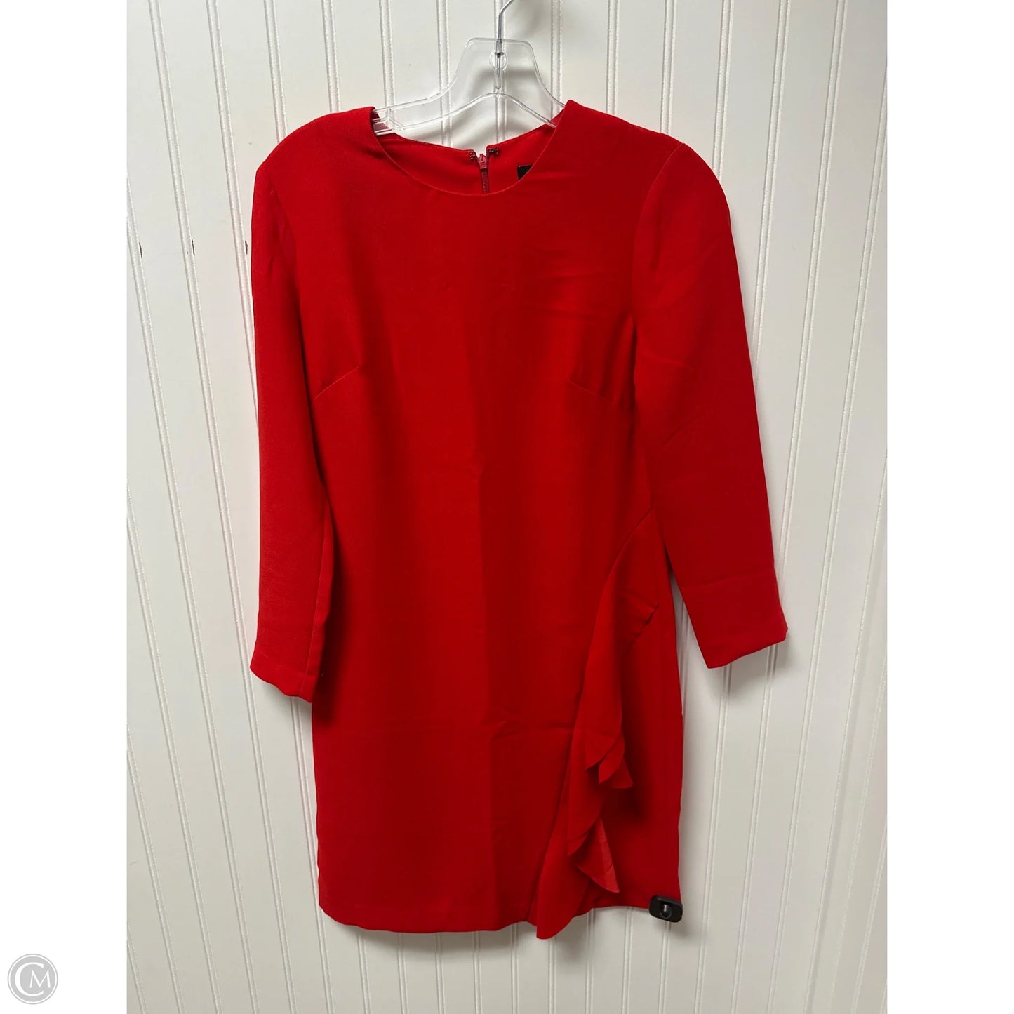 Dress Party Midi By Banana Republic In Red, Size: Xs