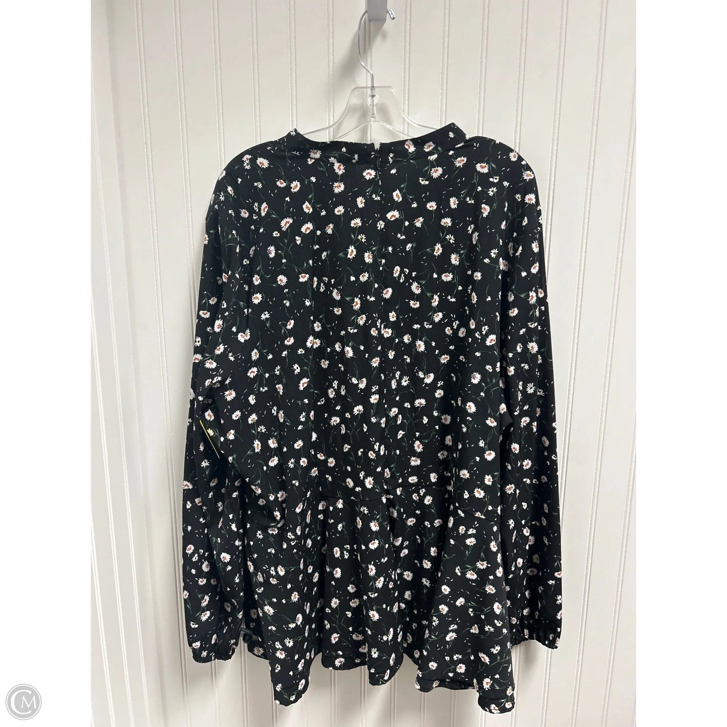 Top Long Sleeve By Lane Bryant In Floral Print, Size: 4x