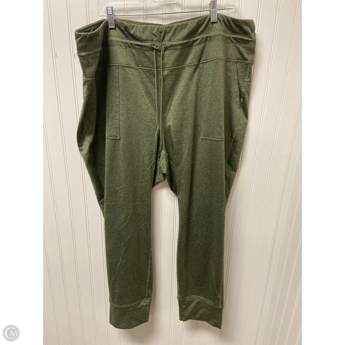 Athletic Leggings By Old Navy In Green, Size: 3x
