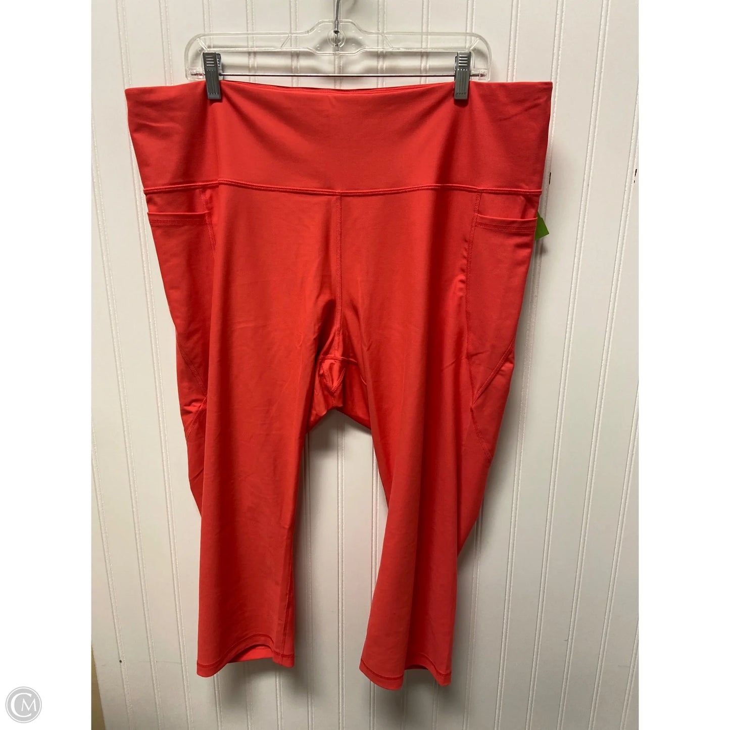 Athletic Leggings By Old Navy In Red, Size: 3x