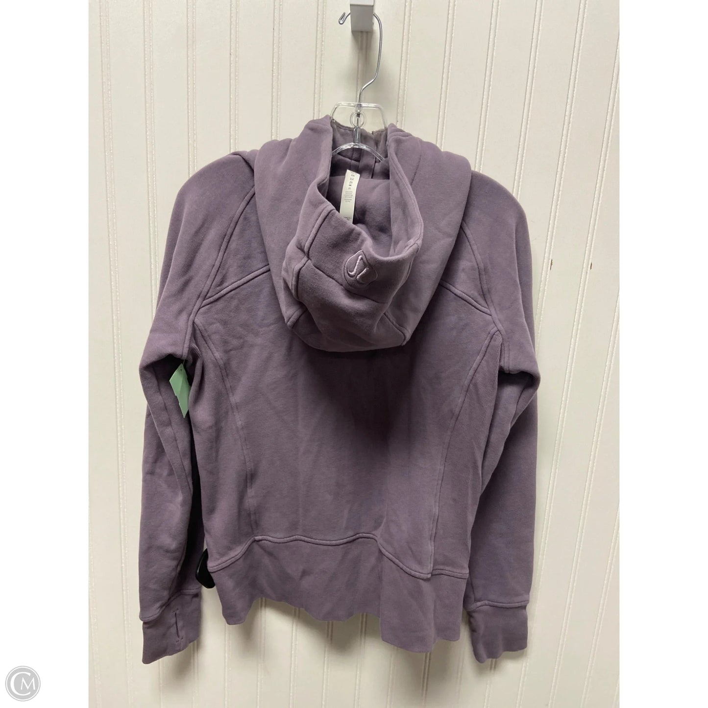 Athletic Jacket By Lululemon In Purple, Size: 8