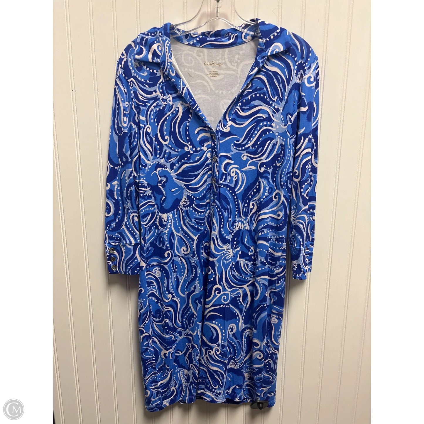 Dress Designer By Lilly Pulitzer In Blue, Size: S