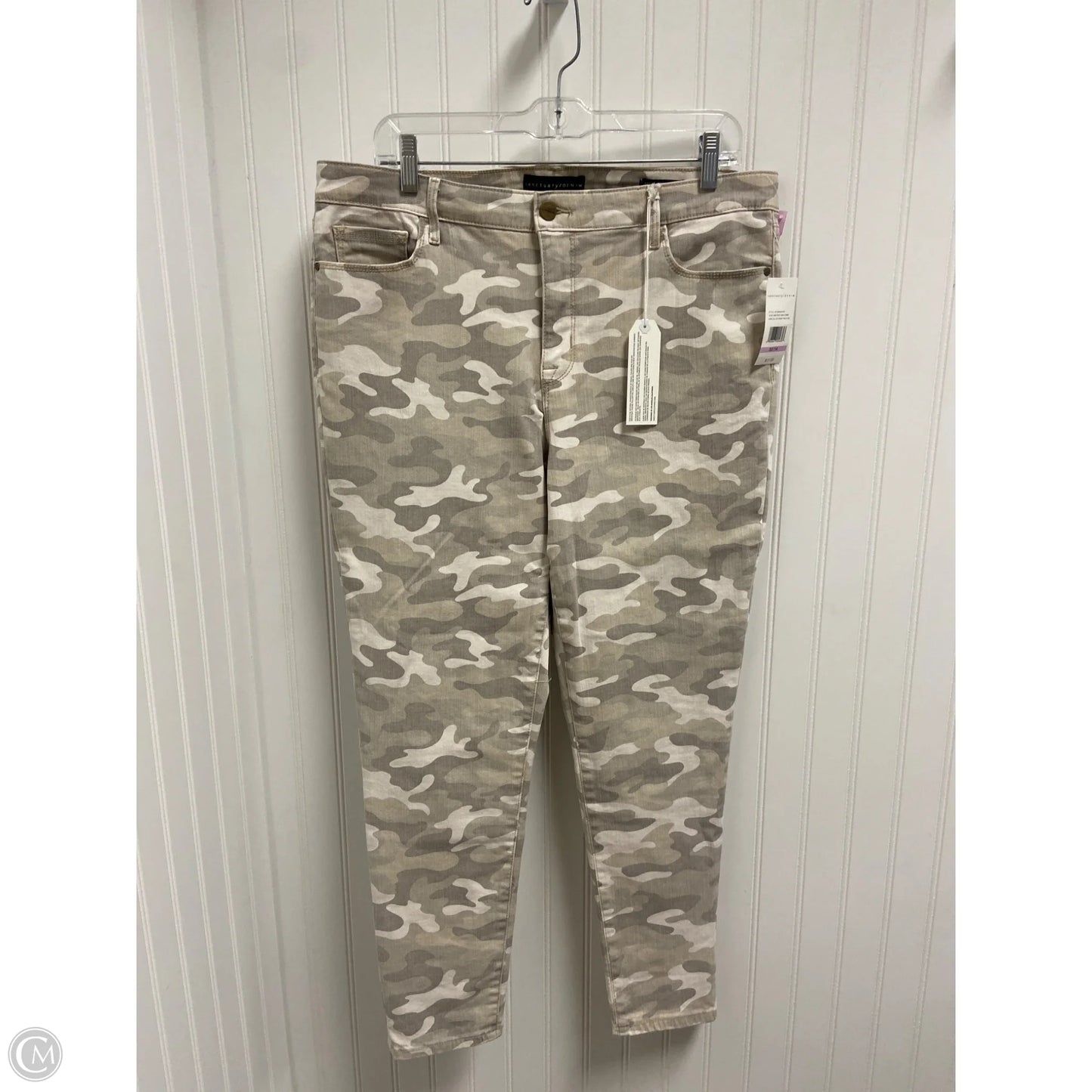Jeans Skinny By Sanctuary In Camouflage Print, Size: 14