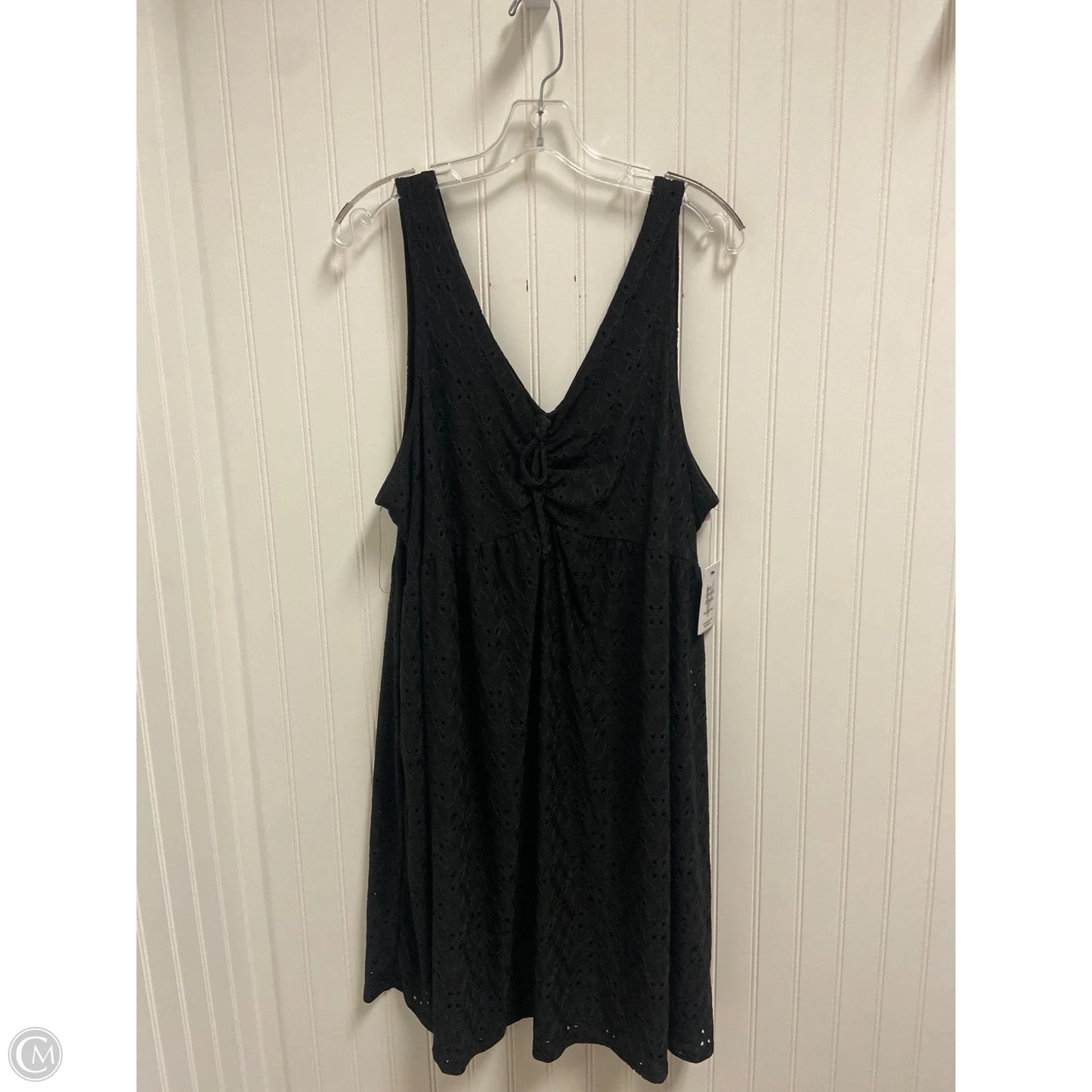 Dress Casual Short By Vibe In Black, Size: 2x