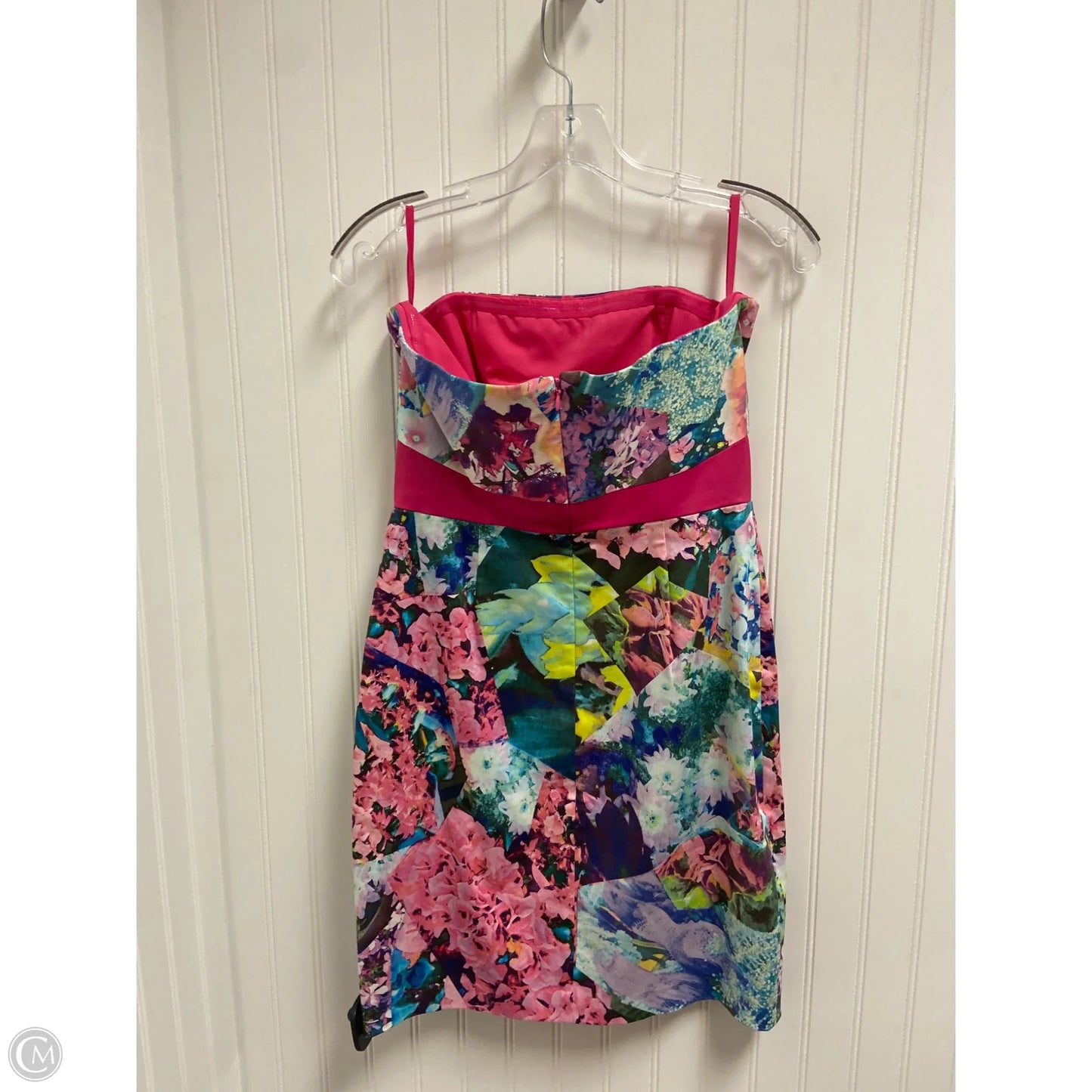 Dress Casual Short By Cynthia Steffe In Blue & Pink, Size: 2