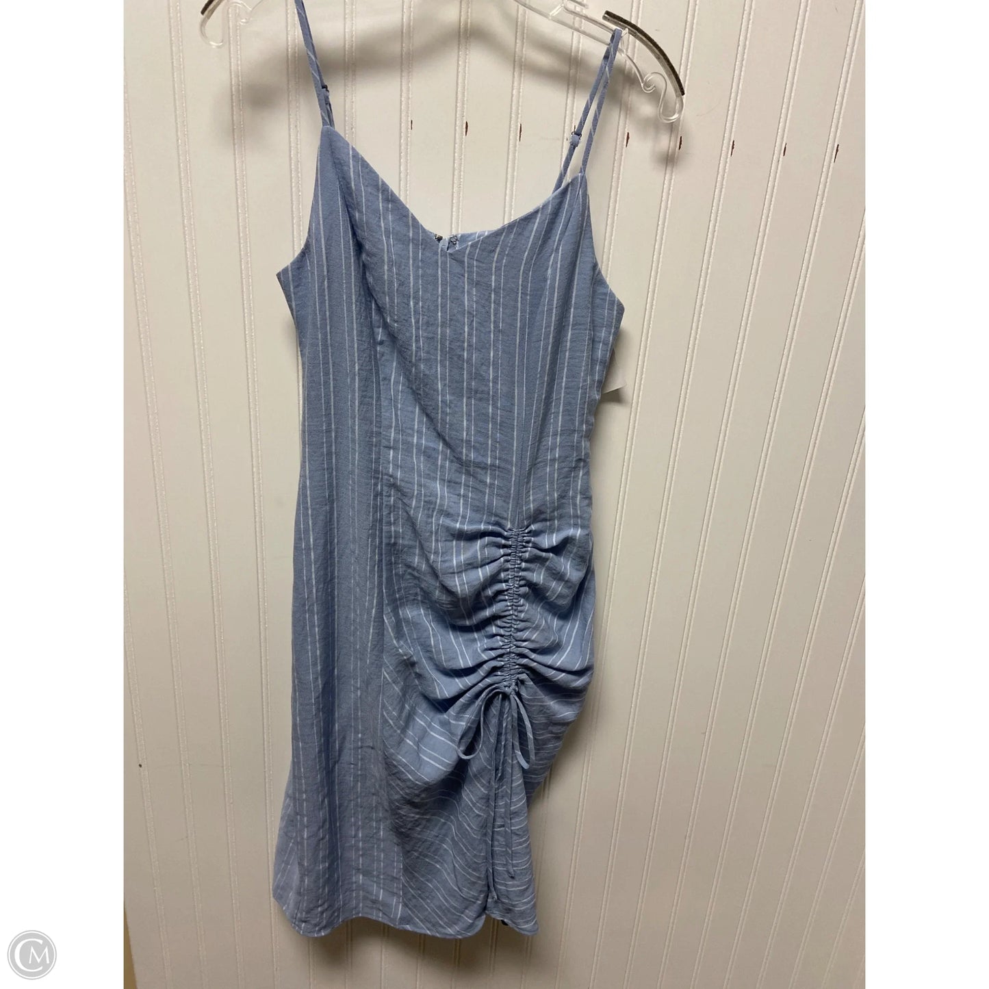 Dress Casual Midi By Skies Are Blue In Striped Pattern, Size: Xs