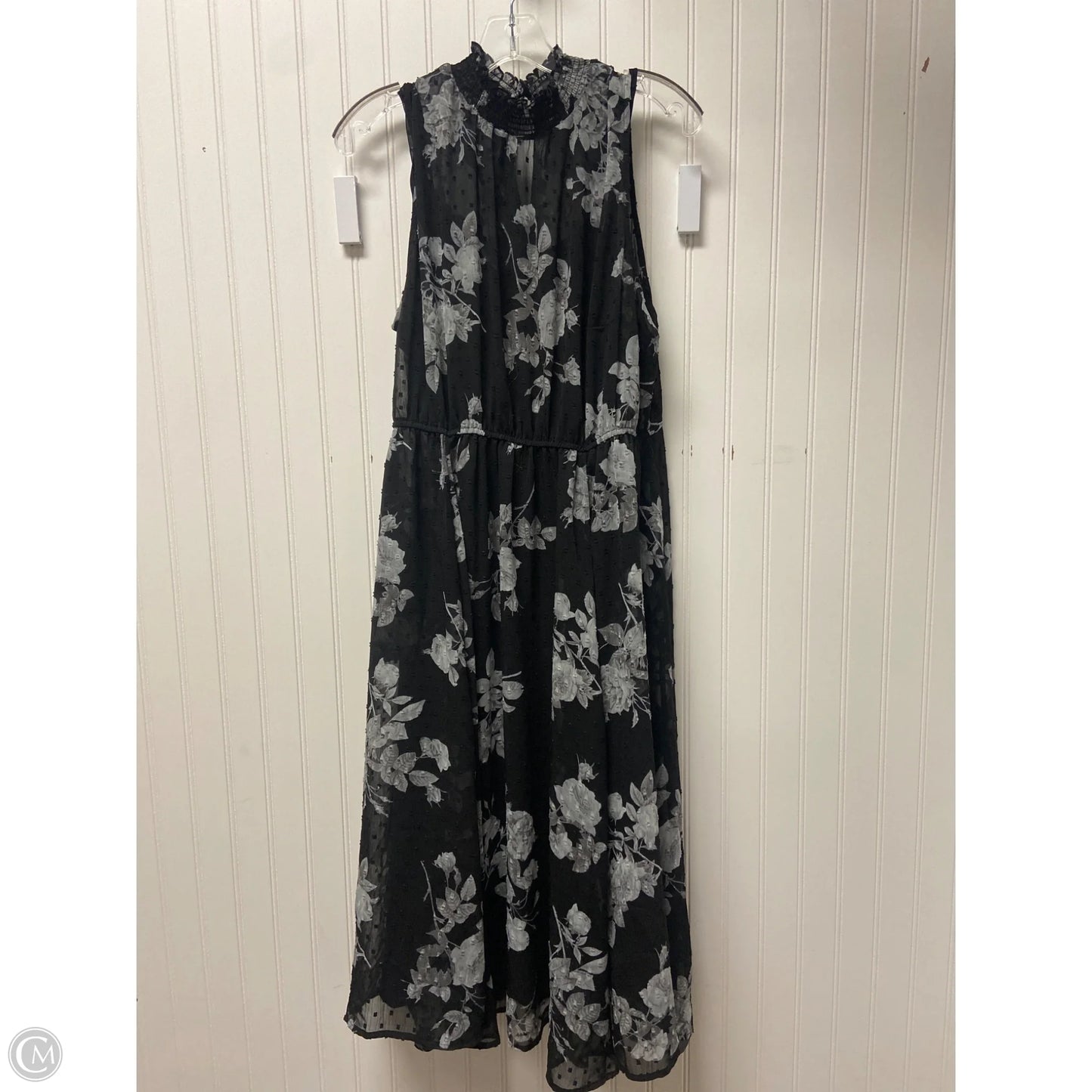 Dress Casual Maxi By Torrid In Black & Grey, Size: 1x