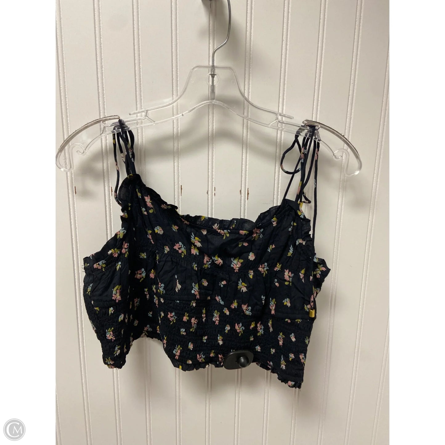 Top Sleeveless By Free People In Black & Pink, Size: M