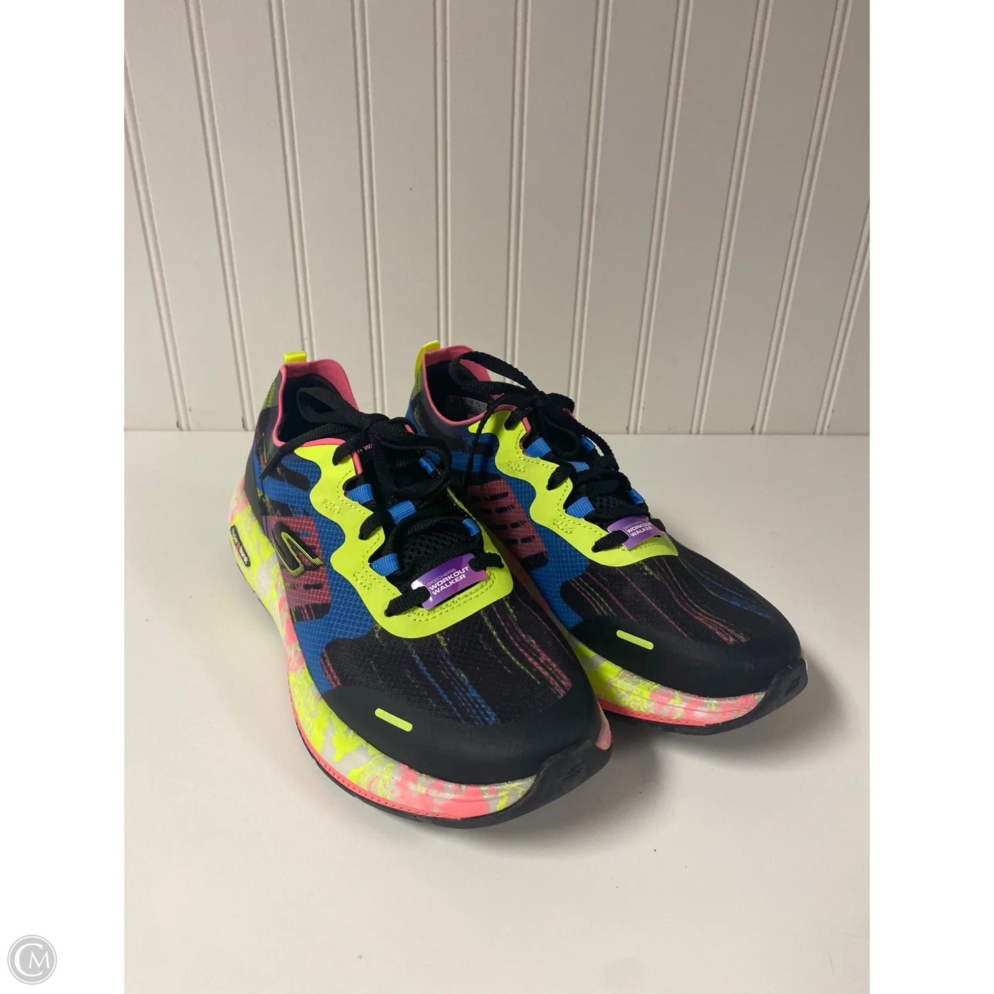 Shoes Athletic By Skechers In Multi-colored, Size: 9