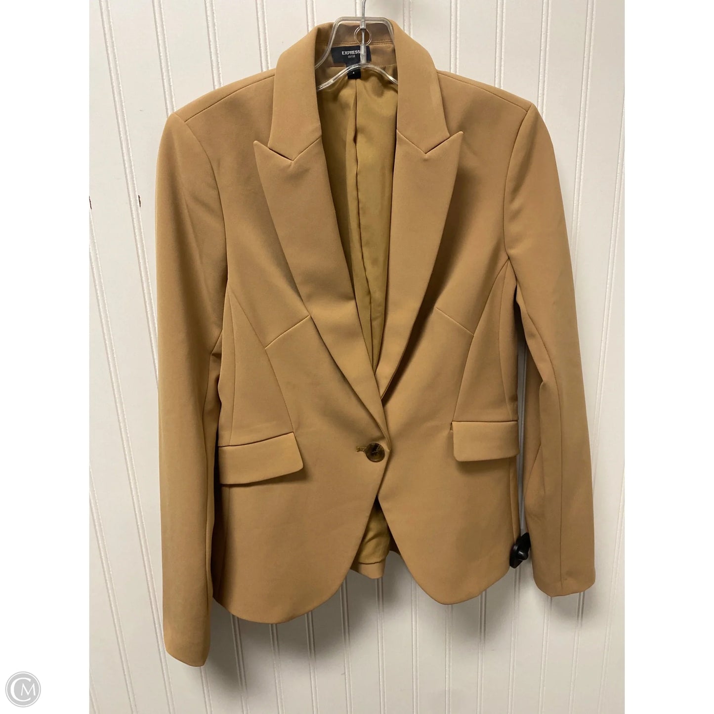 Blazer By Express In Tan, Size: S