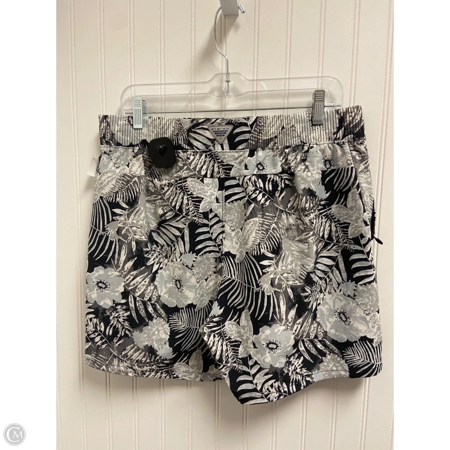 Athletic Shorts By Columbia In Black & Grey, Size: M