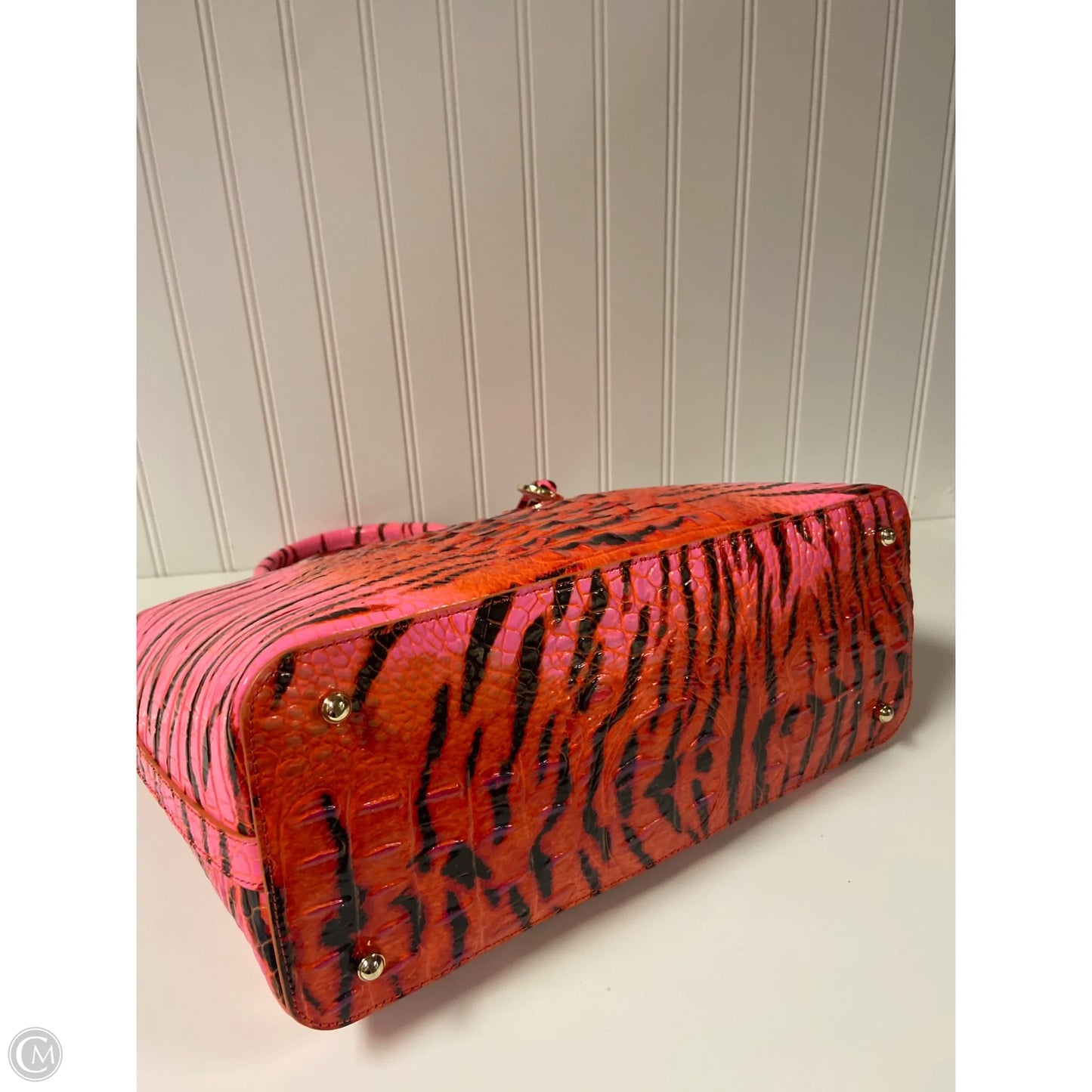Handbag Designer By Brahmin, Size: Medium