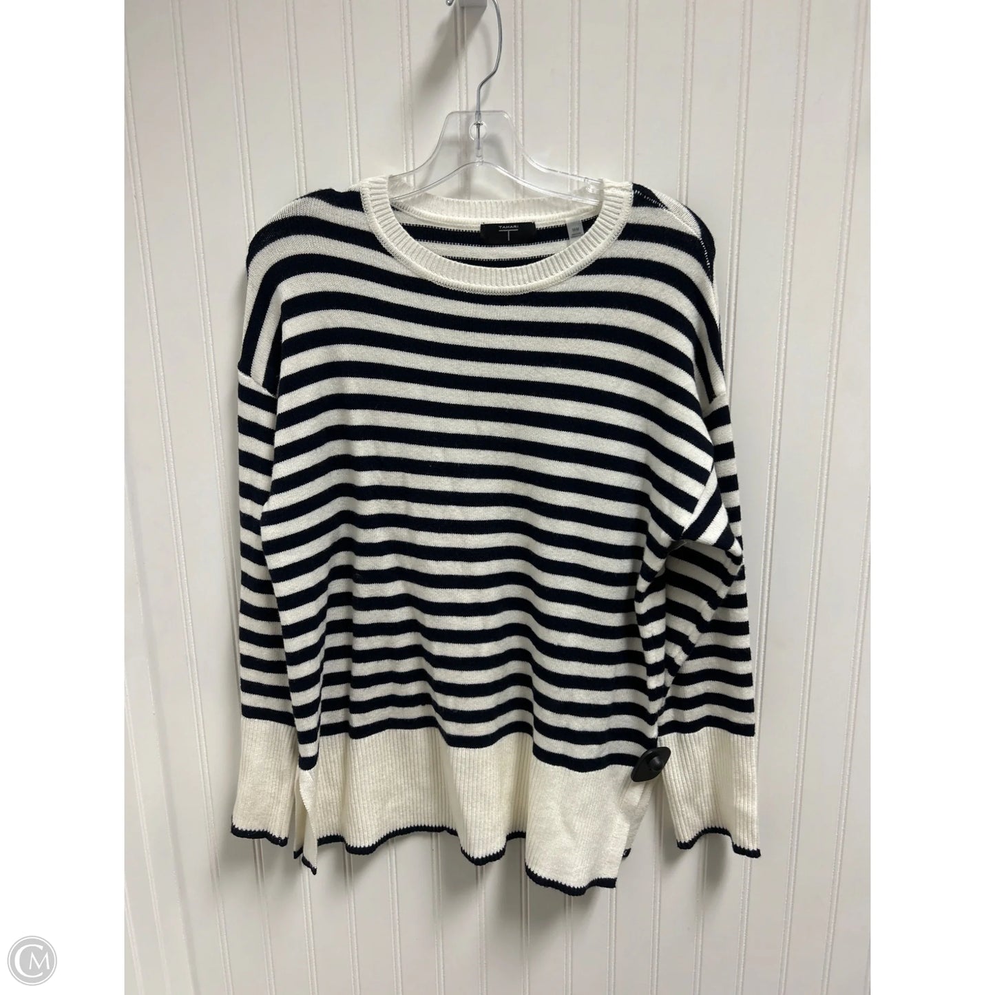 Sweater By Tail In Striped Pattern, Size: M