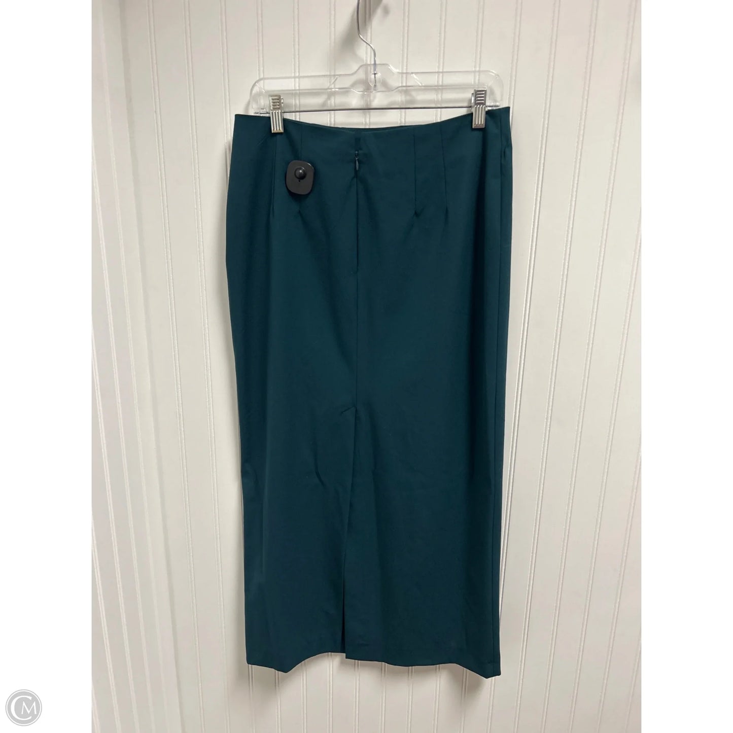 Skirt Maxi By Zara In Teal, Size: L