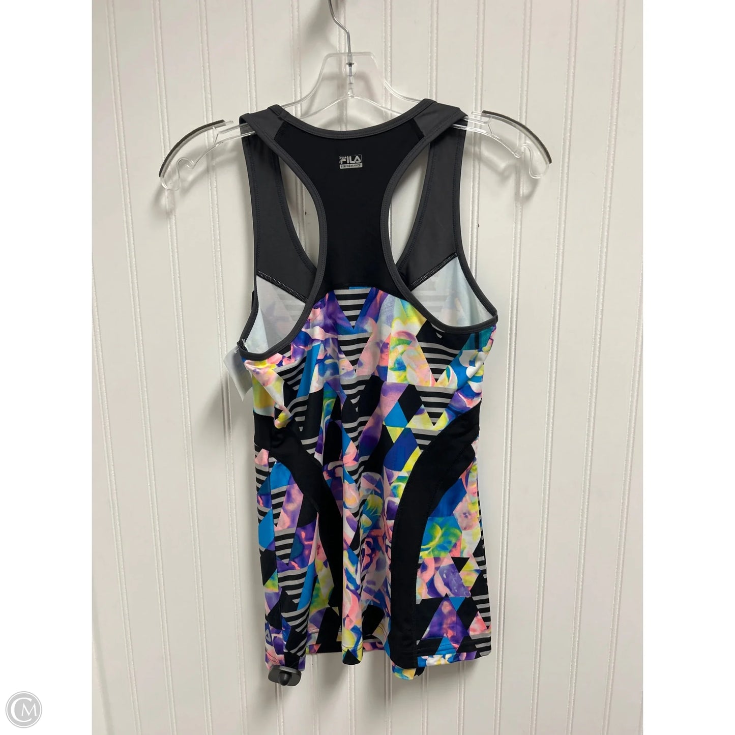 Athletic Tank Top By Fila In Multi-colored, Size: S