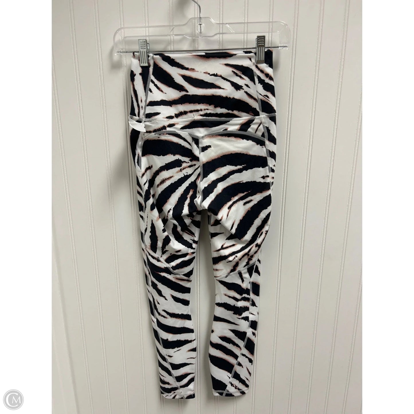 Athletic Leggings By Fabletics In Animal Print, Size: S
