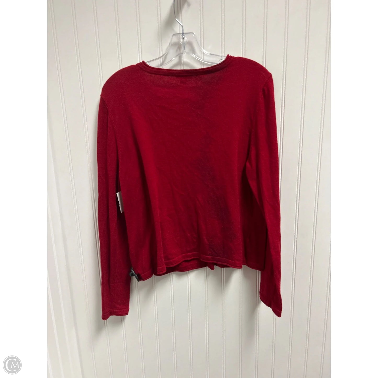 Cardigan By J. Jill In Red, Size: M