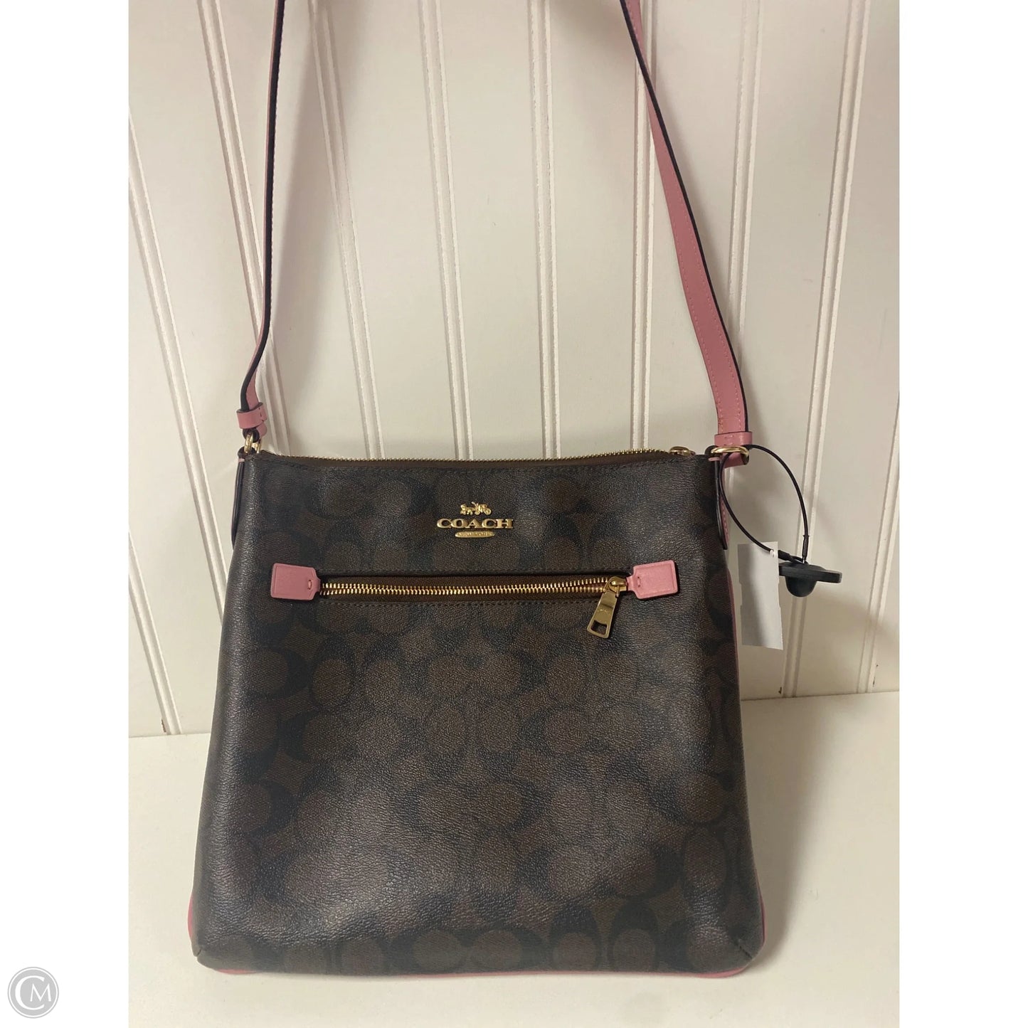 Crossbody Designer By Coach, Size: Medium