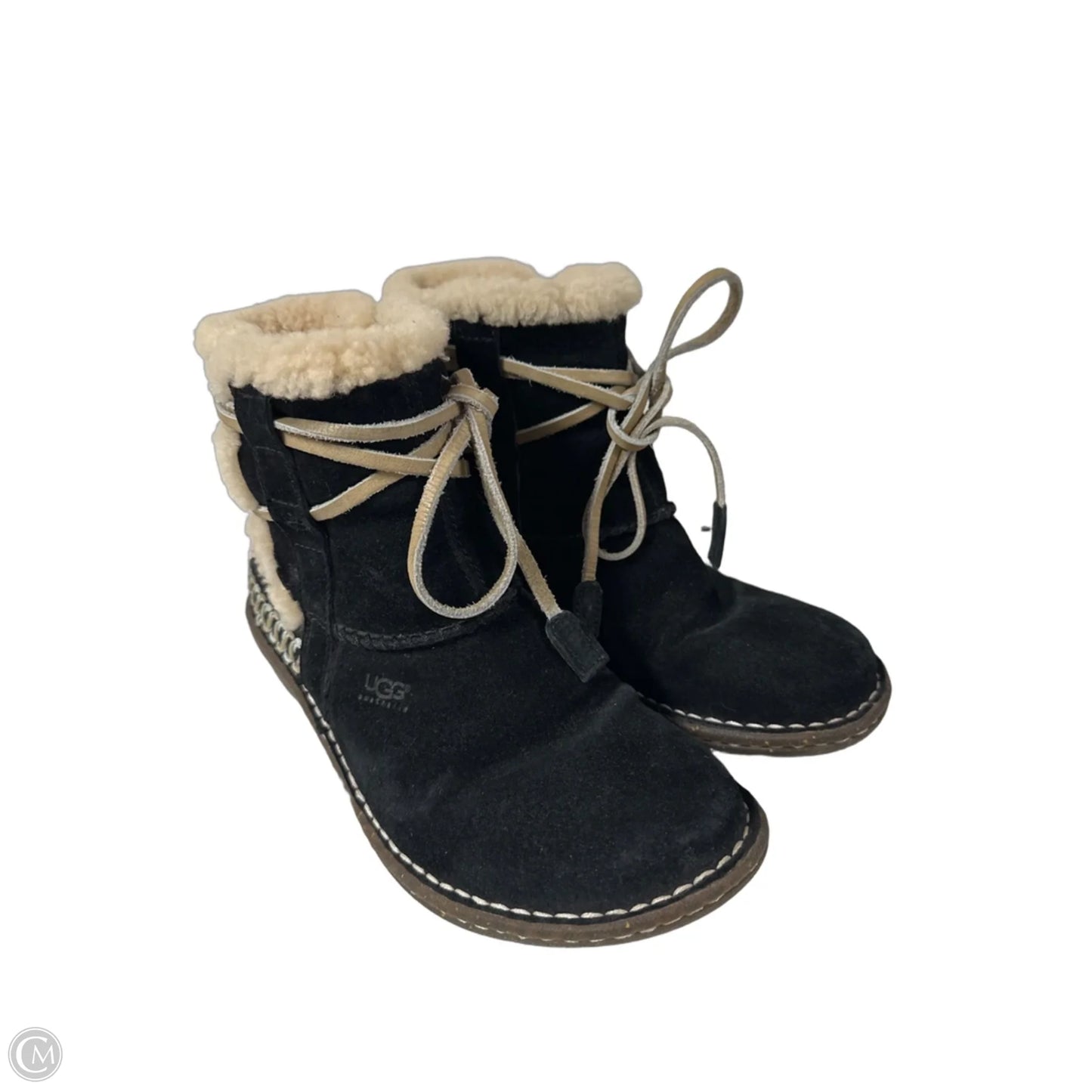 Boots Designer By Ugg In Black, Size: 6