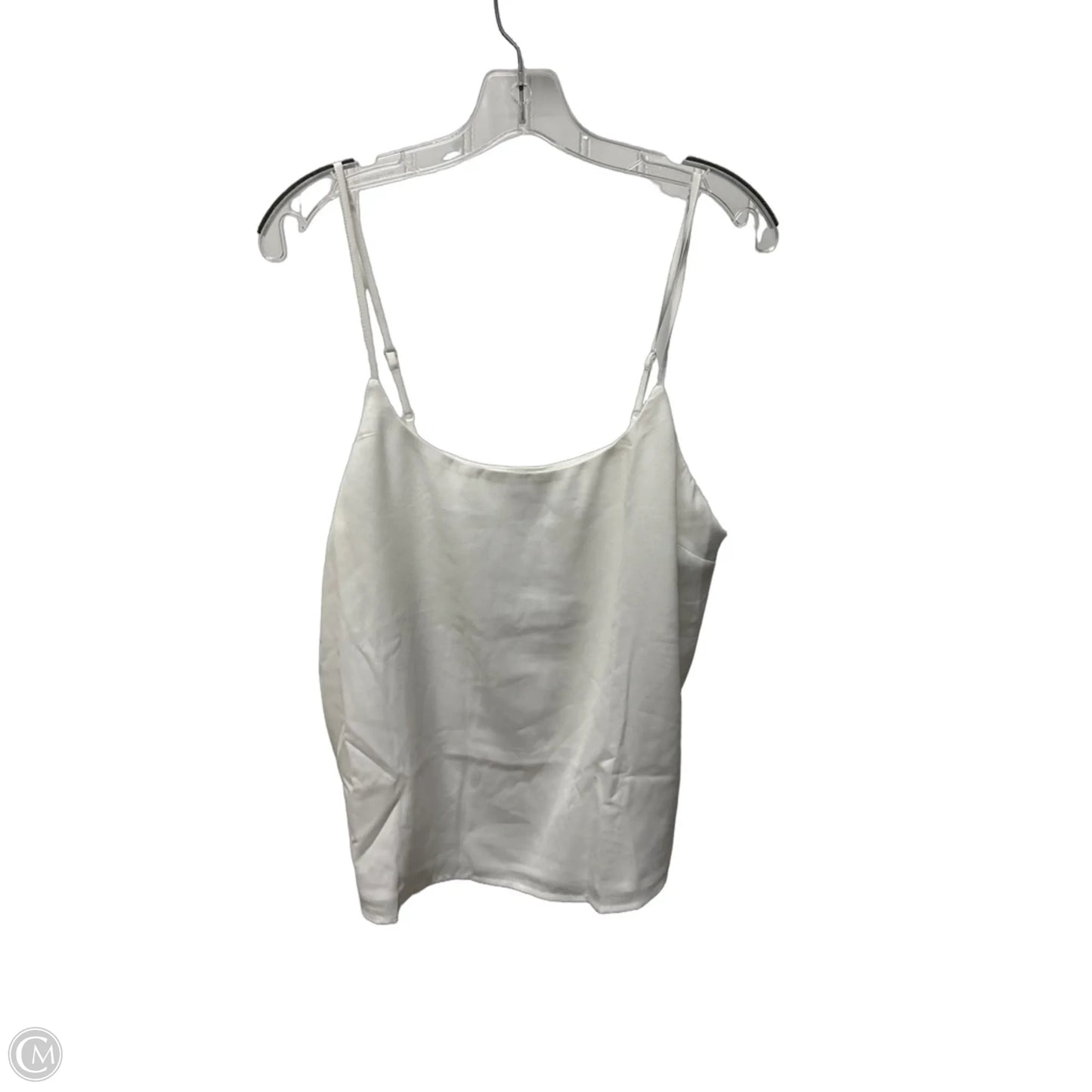 Top Sleeveless By Asos In White, Size: M