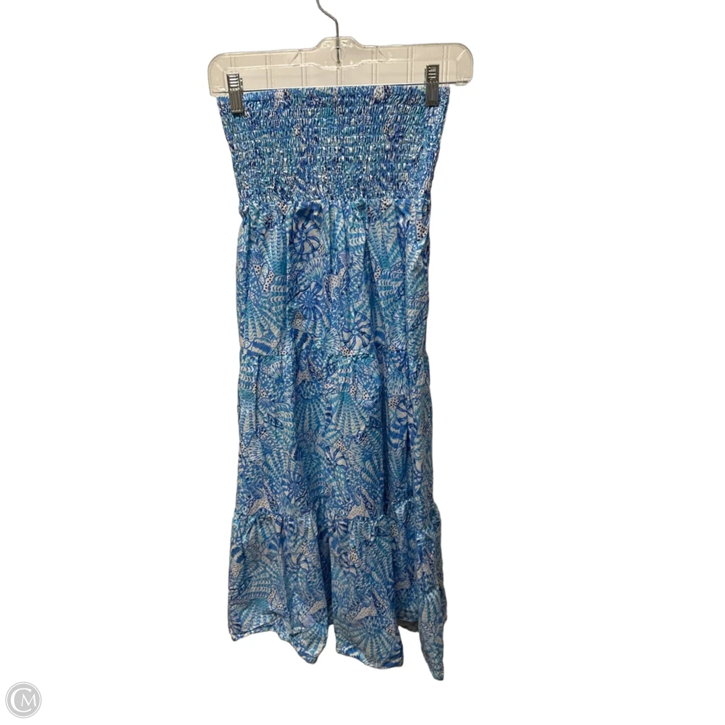 Skirt Designer By Lilly Pulitzer In Blue & White, Size: Xs