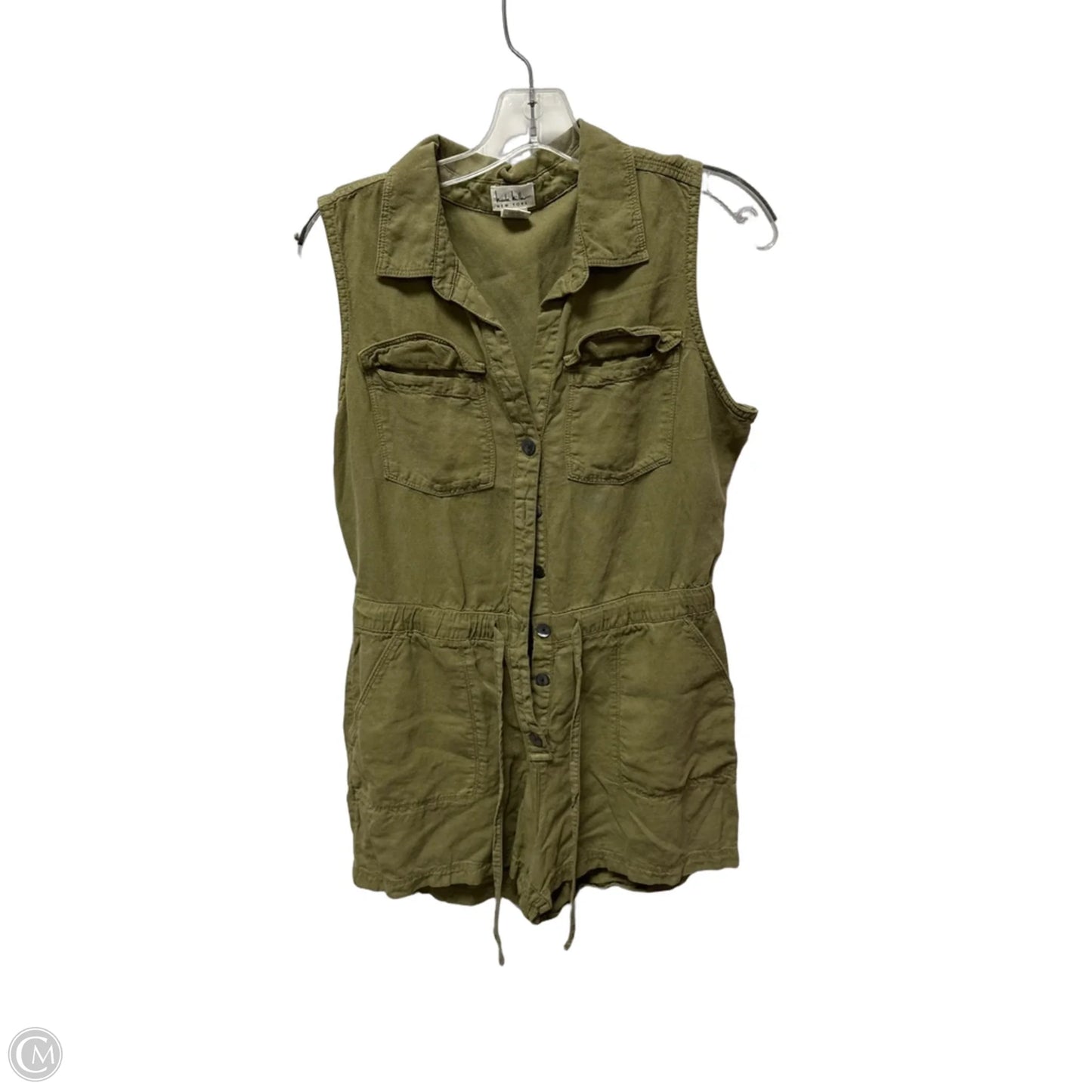 Romper By Nicole By Nicole Miller In Green, Size: M