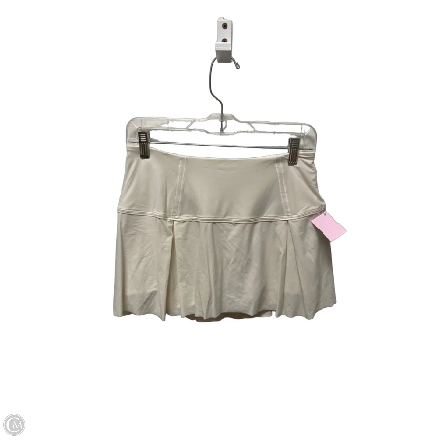 Athletic Skort By Lululemon In White, Size: S