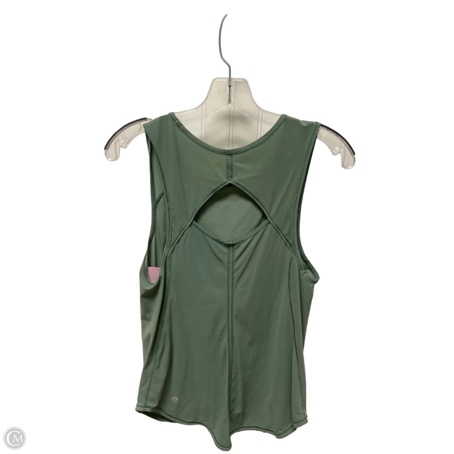 Athletic Tank Top By Lululemon In Green, Size: S