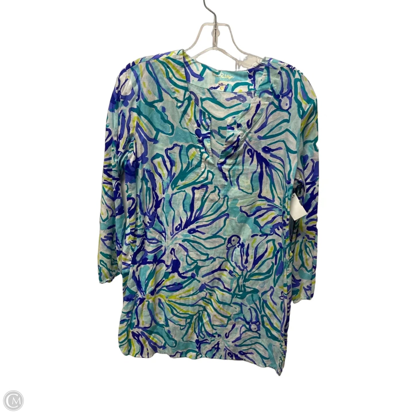 Dress Designer By Lilly Pulitzer In Blue, Size: M