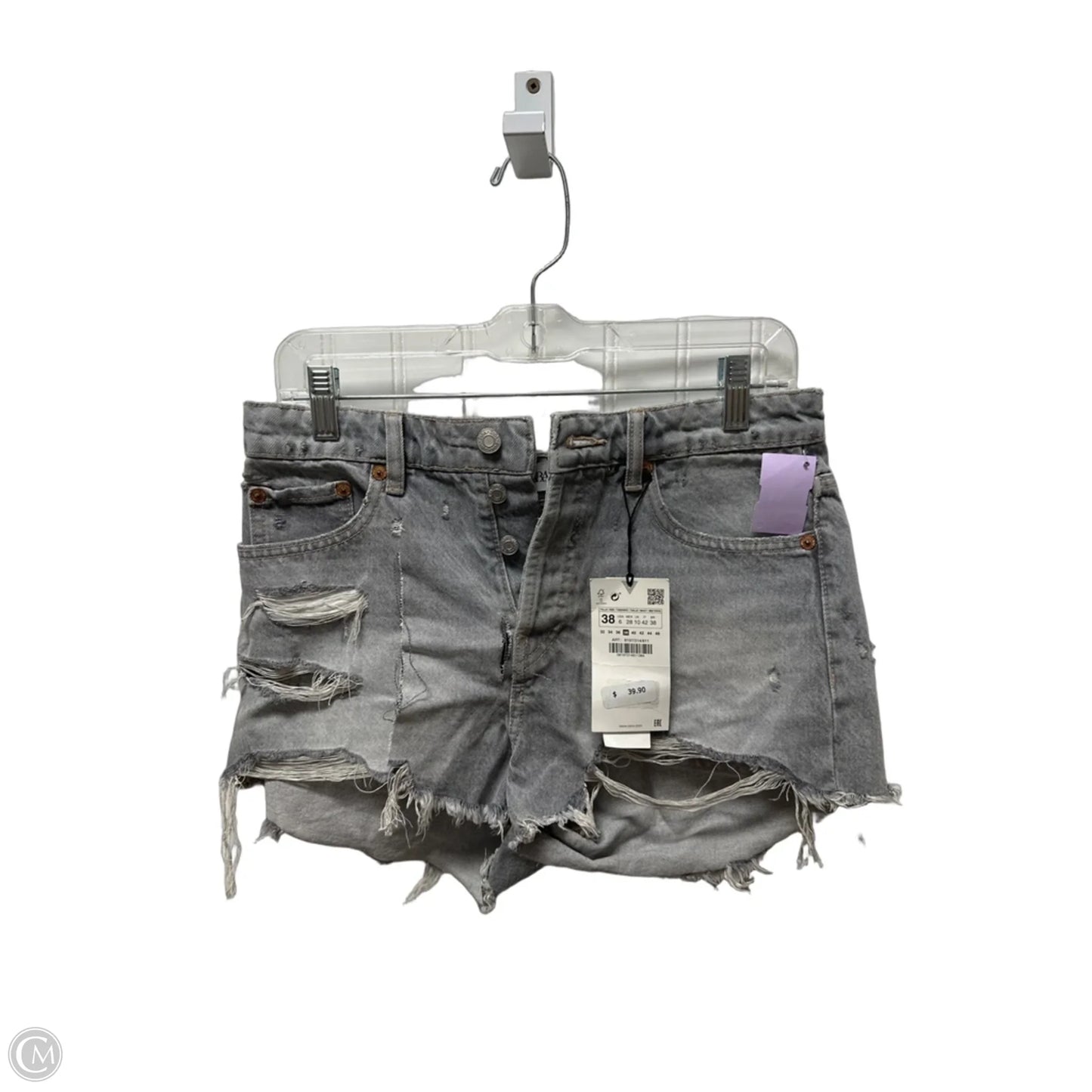 Shorts By Zara In Grey, Size: 6