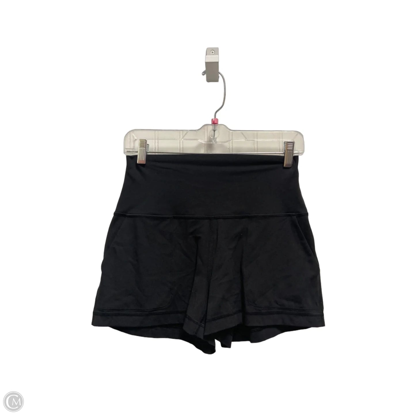 Athletic Shorts By Lululemon In Black, Size: Xs